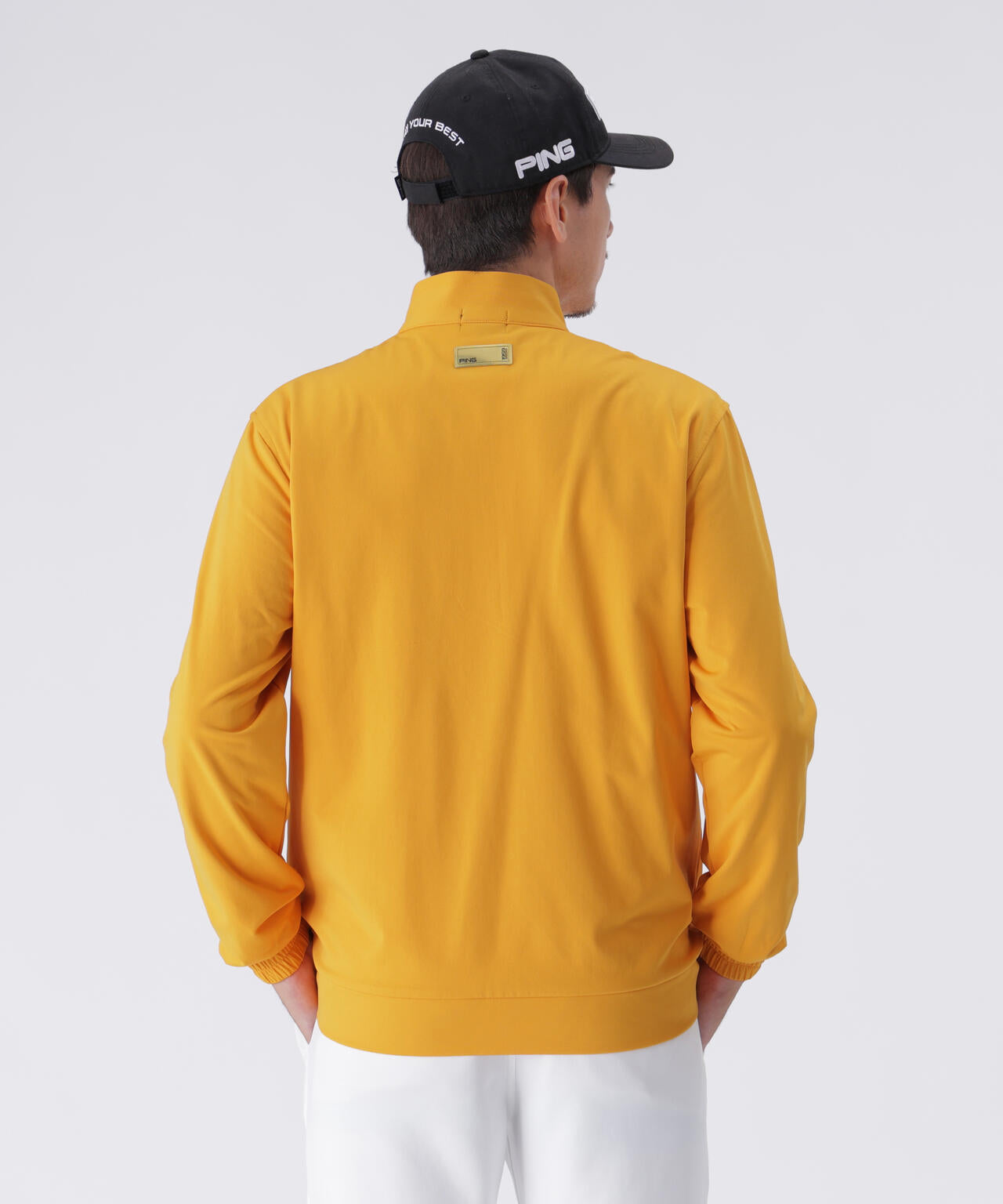【PING APPAREL】全方向ストレッチ/ダブルフェイス ツインレイヤードアウター <GOLD> (MENS)