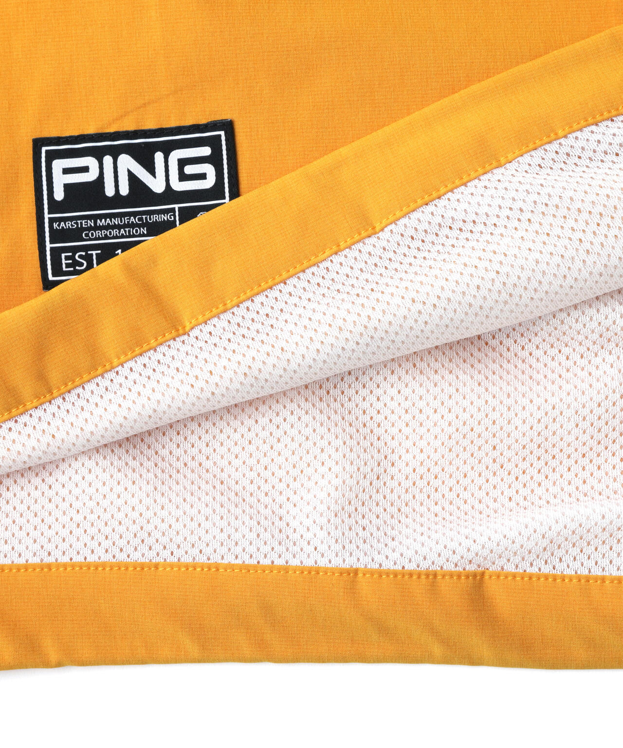 【PING APPAREL】全方向ストレッチ/ダブルフェイス ツインレイヤードアウター <GOLD> (MENS)