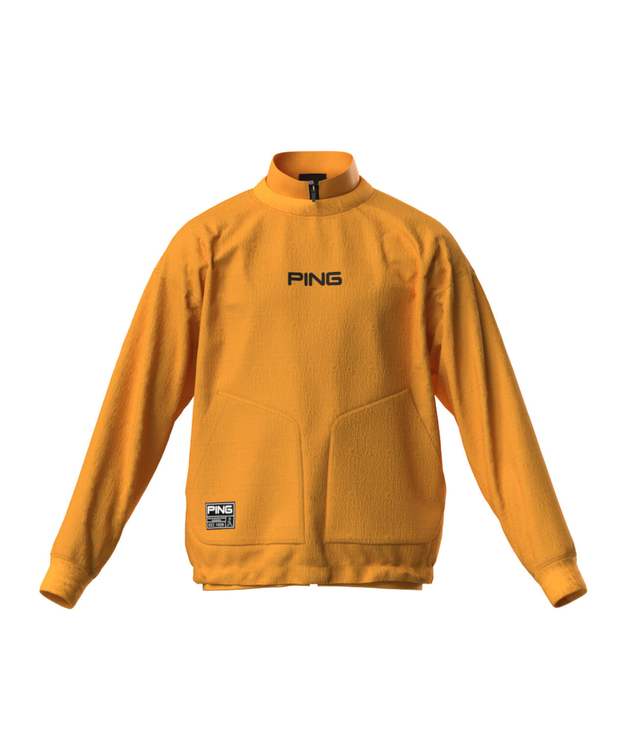 【PING APPAREL】全方向ストレッチ/ダブルフェイス ツインレイヤードアウター <GOLD> (MENS)