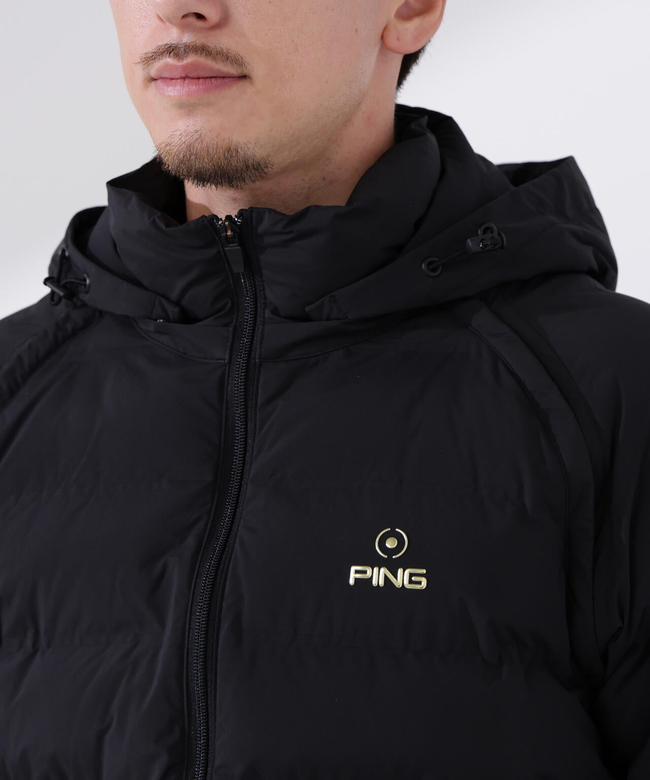 【PING APPAREL】25FW 3WAY中綿フーディブルゾン <GOLD> (MENS)