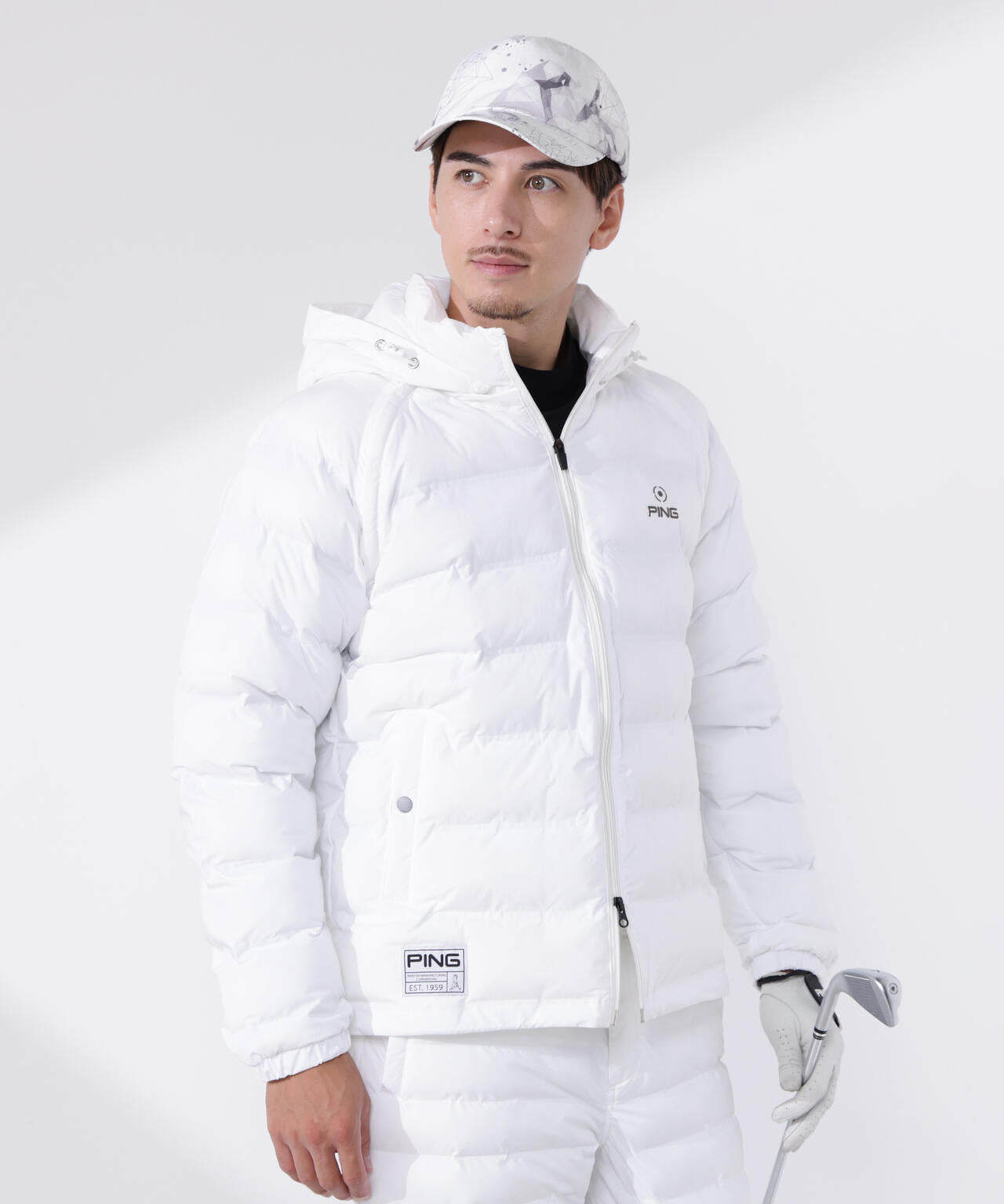 【PING APPAREL】25FW 3WAY中綿フーディブルゾン <GOLD> (MENS)