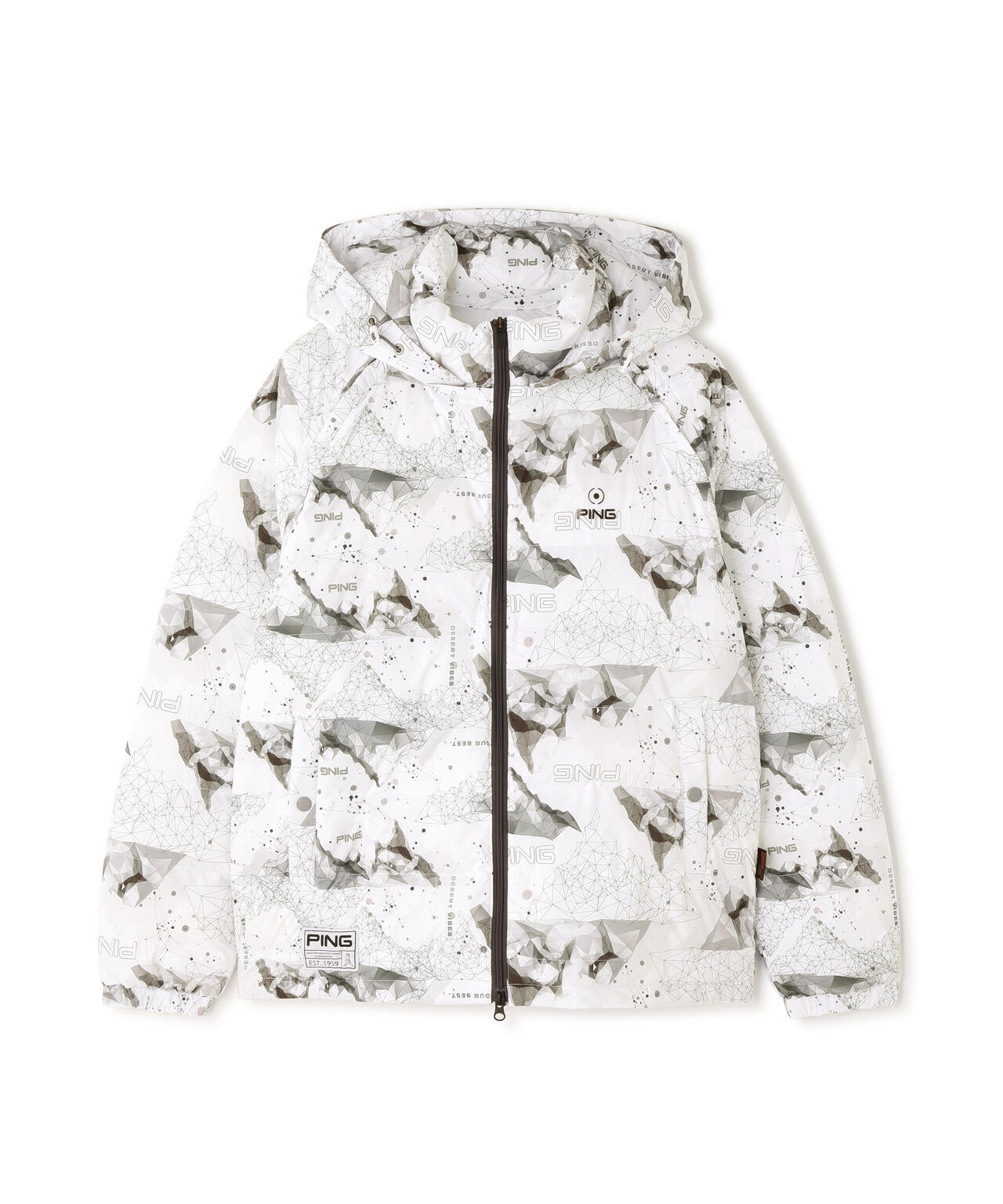 【PING APPAREL】25FW 3WAY中綿フーディブルゾン <GOLD> (MENS)