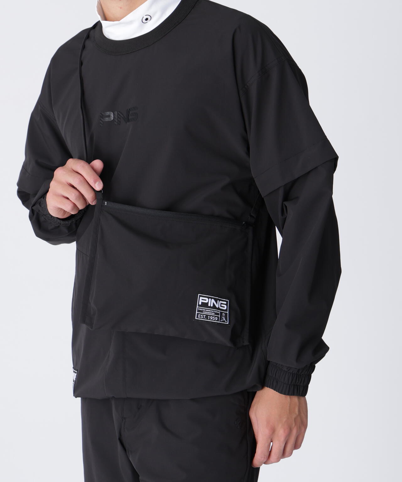 【PING APPAREL】2WAYスニードジャック×2WAYパンツ <GOLD> (MENS)