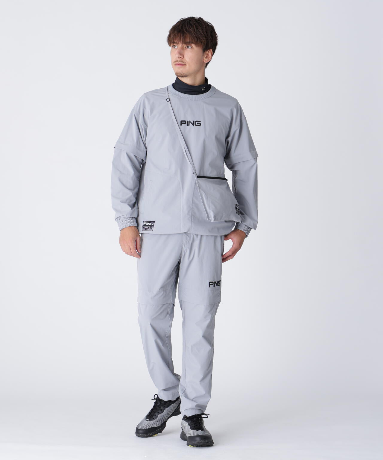 【PING APPAREL】2WAYスニードジャック×2WAYパンツ <GOLD> (MENS)