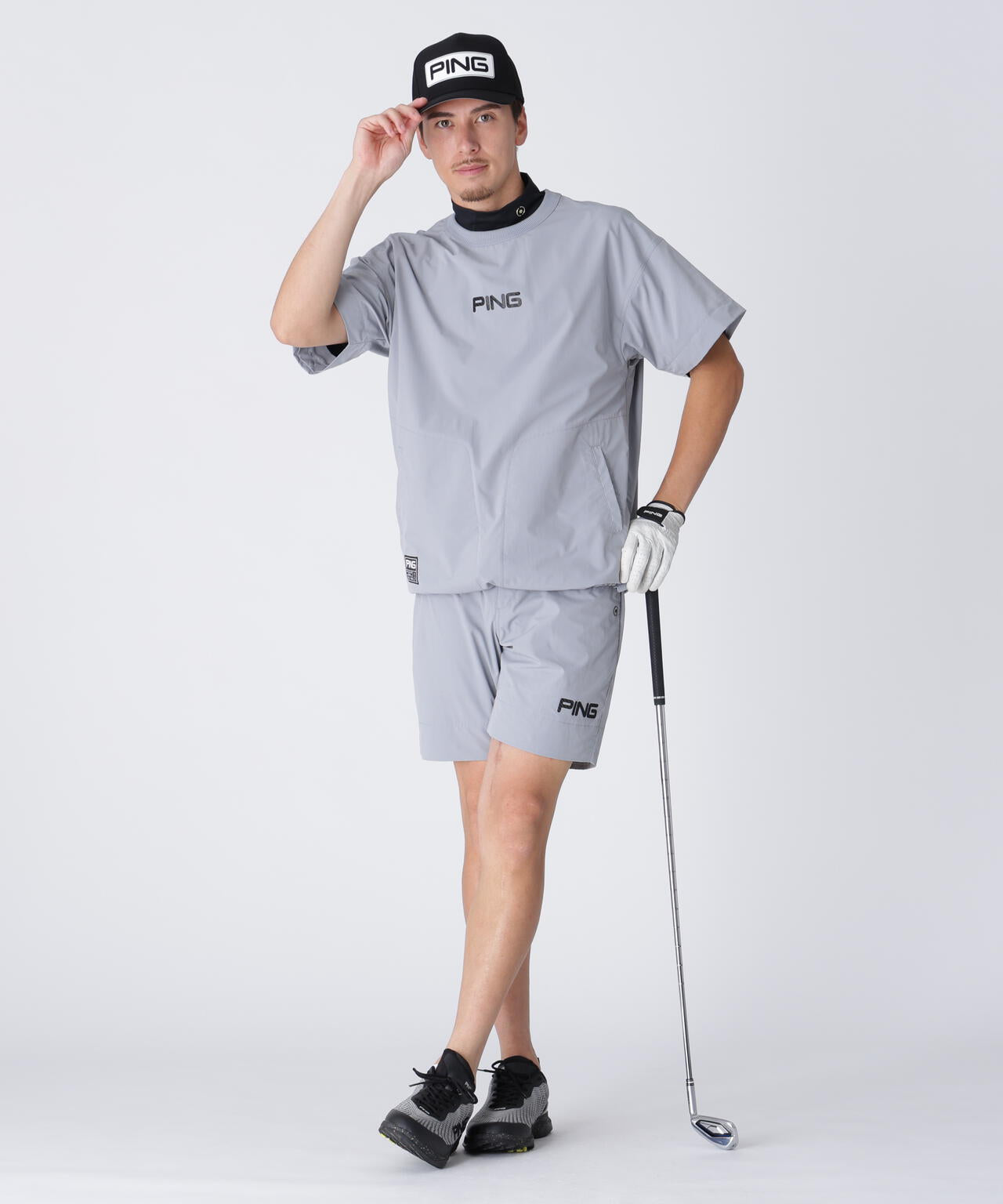 【PING APPAREL】2WAYスニードジャック×2WAYパンツ <GOLD> (MENS)