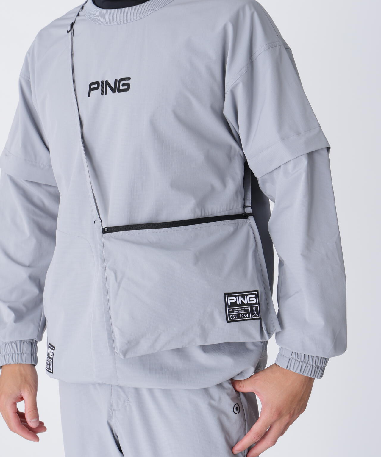 【PING APPAREL】2WAYスニードジャック×2WAYパンツ <GOLD> (MENS)