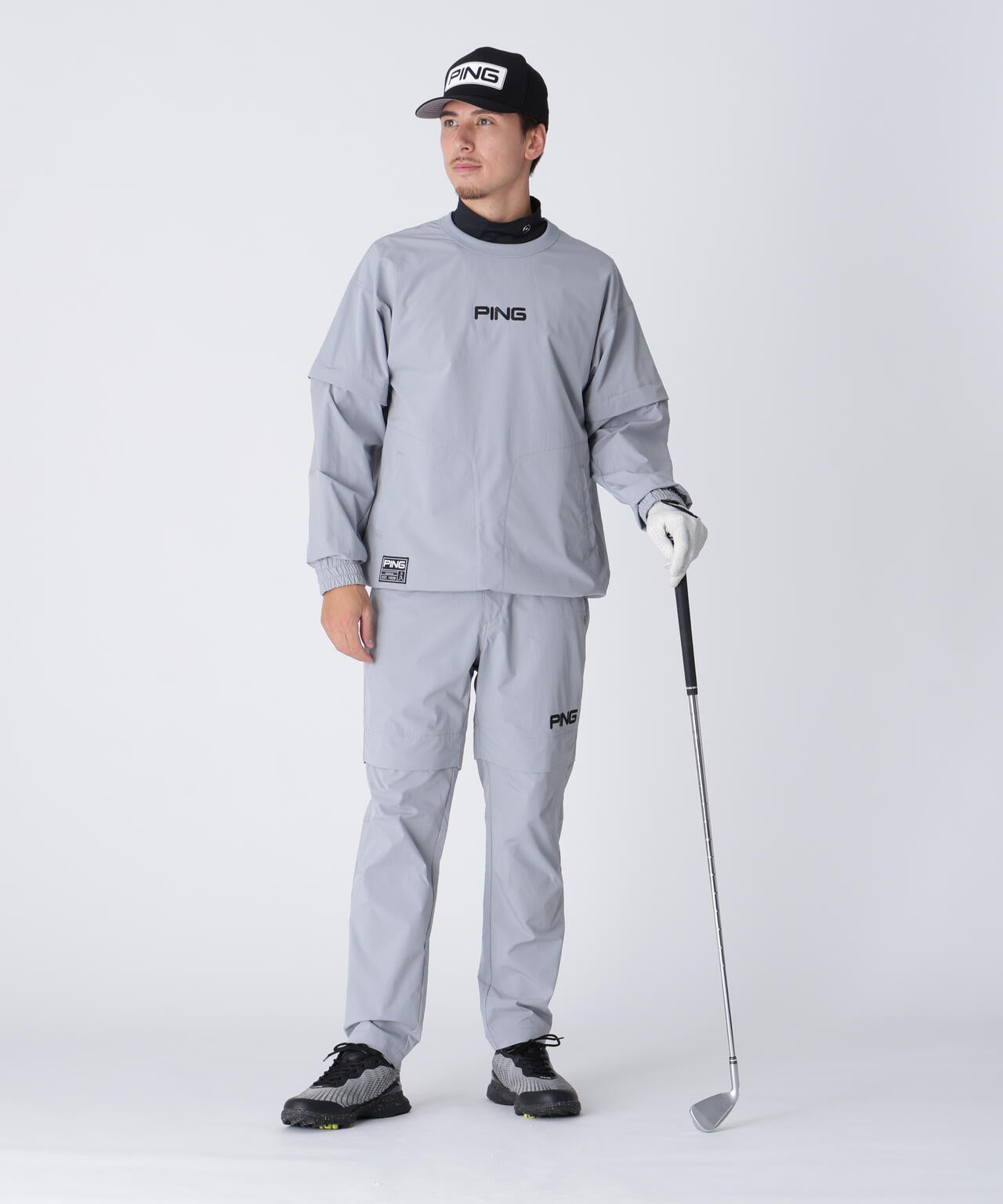 【PING APPAREL】2WAYスニードジャック×2WAYパンツ <GOLD> (MENS)