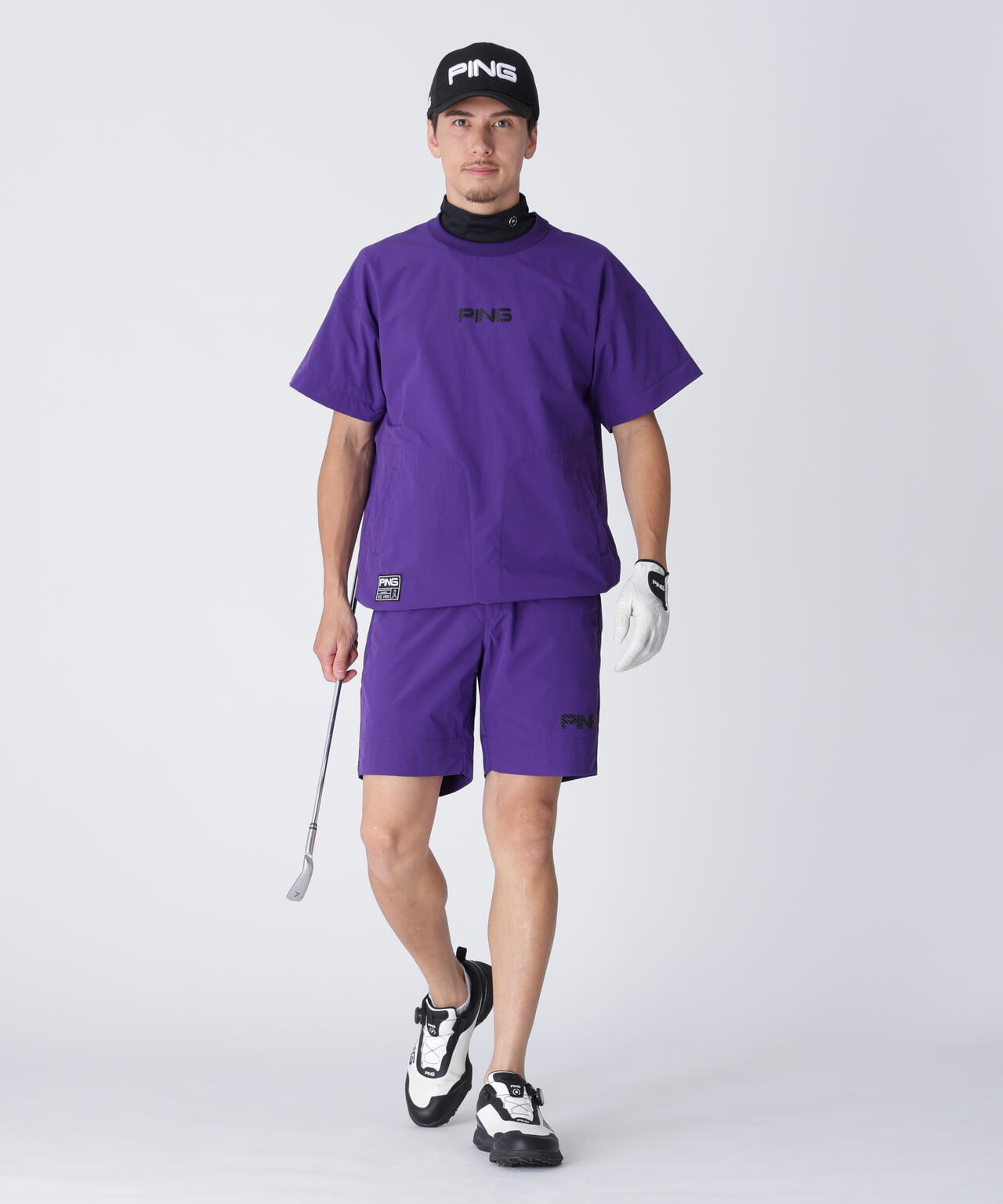 【PING APPAREL】2WAYスニードジャック×2WAYパンツ <GOLD> (MENS)