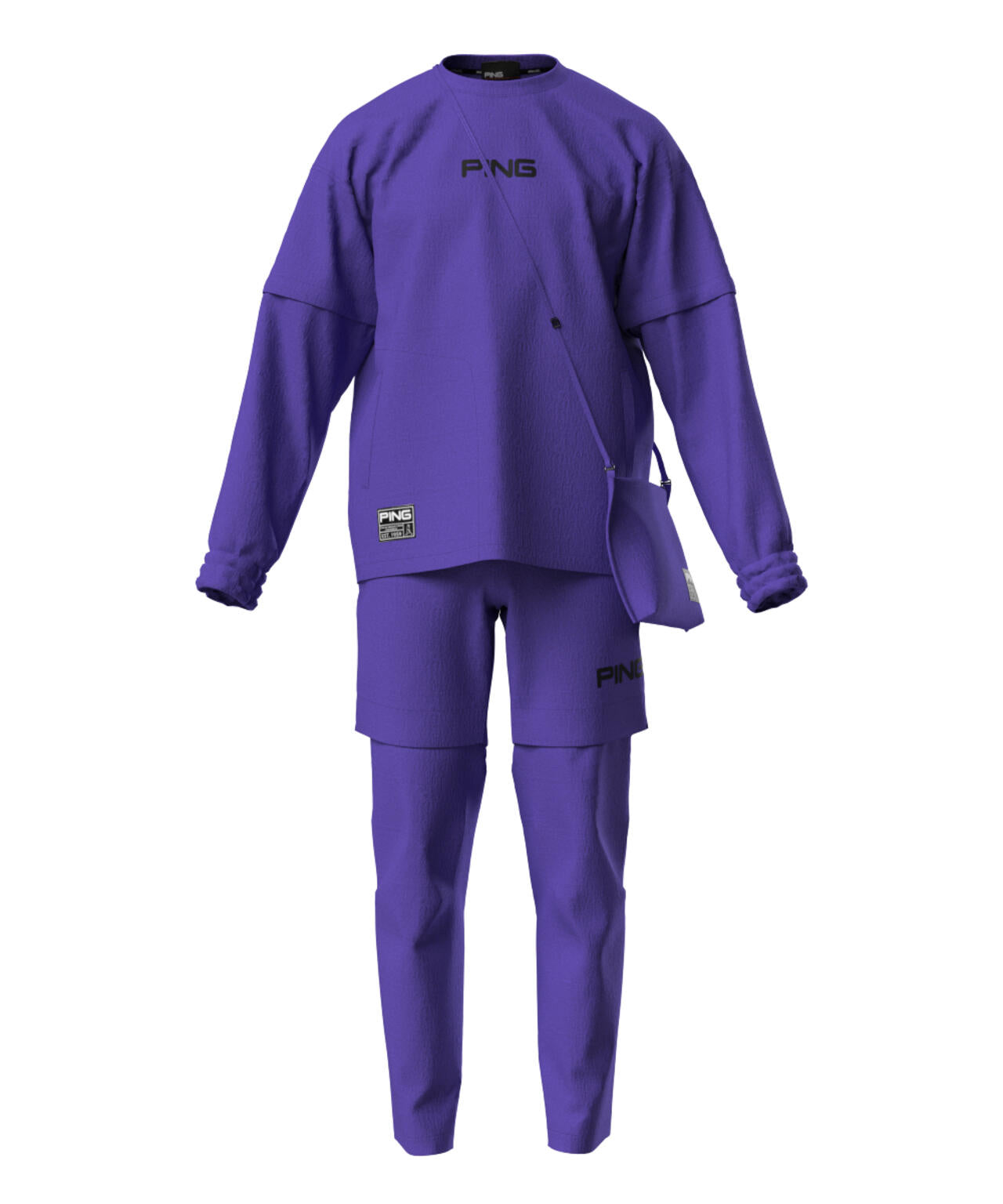 【PING APPAREL】2WAYスニードジャック×2WAYパンツ <GOLD> (MENS)