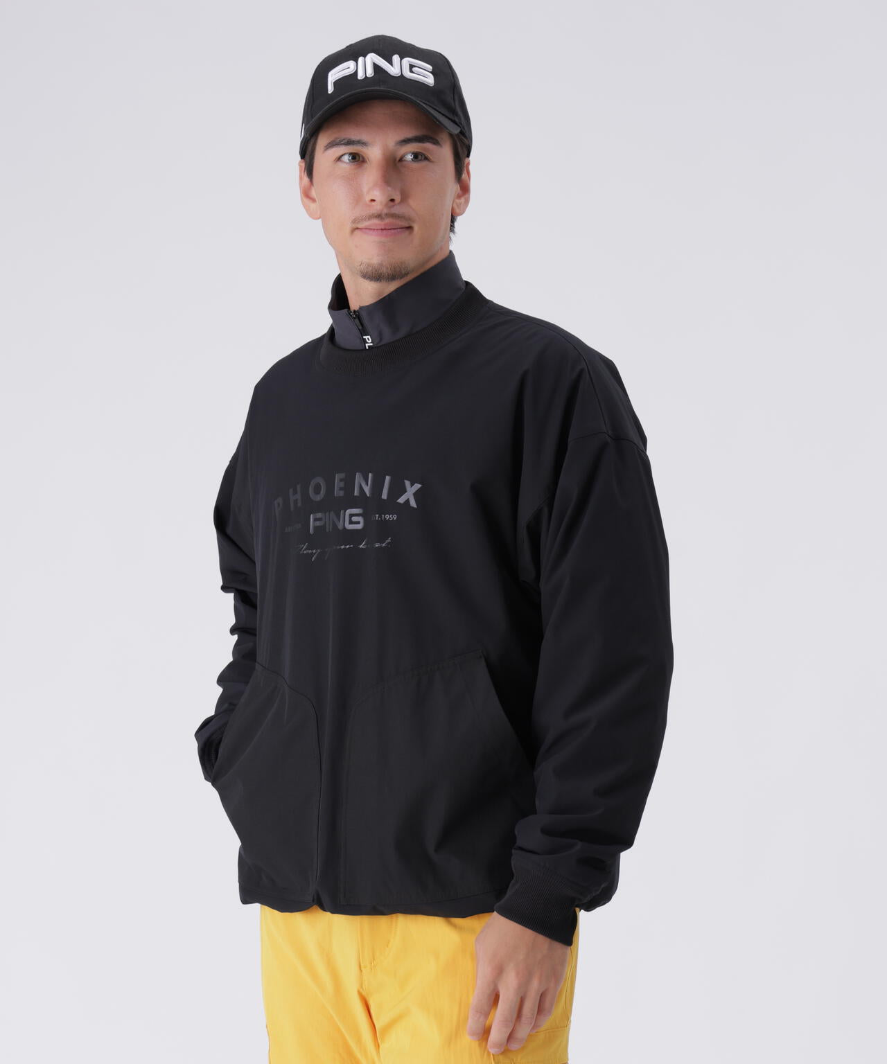 【PING APPAREL】全方向ストレッチ/ダブルフェイス ツインレイヤードアウター <PERFORMANCE> (MENS)