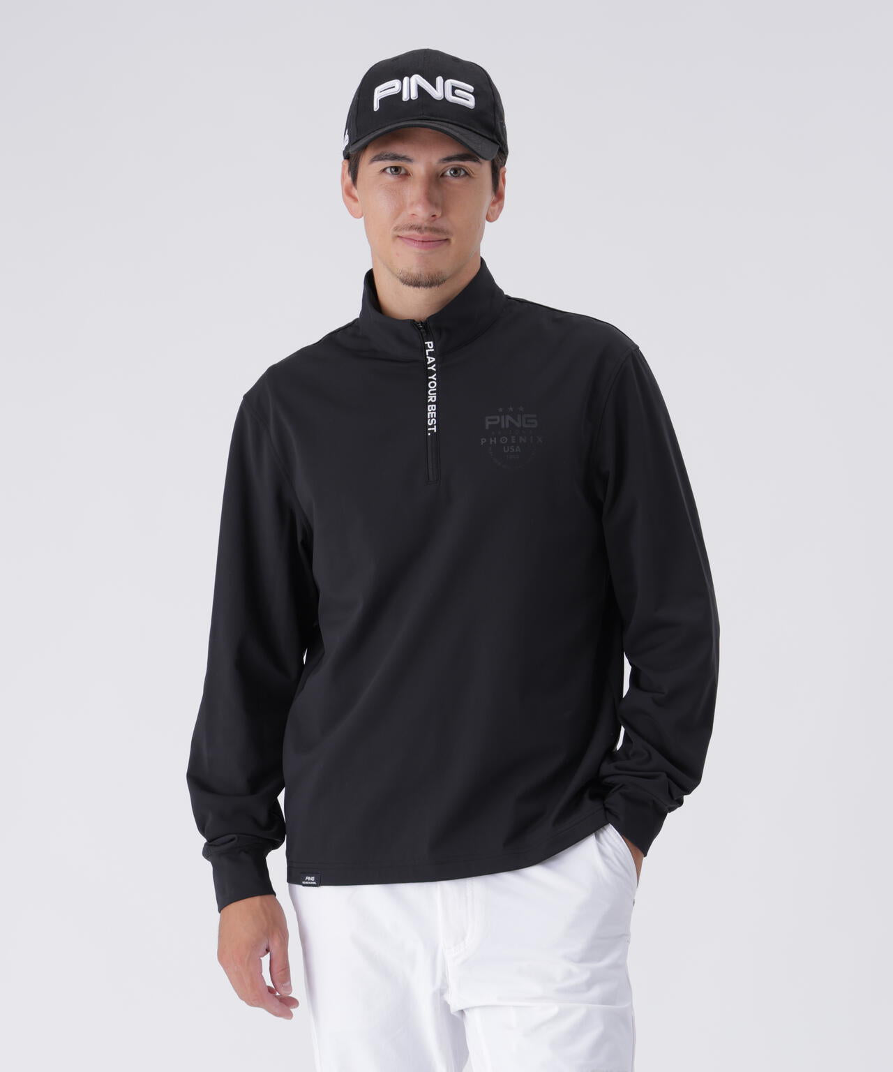 【PING APPAREL】全方向ストレッチ/ダブルフェイス ツインレイヤードアウター <PERFORMANCE> (MENS)