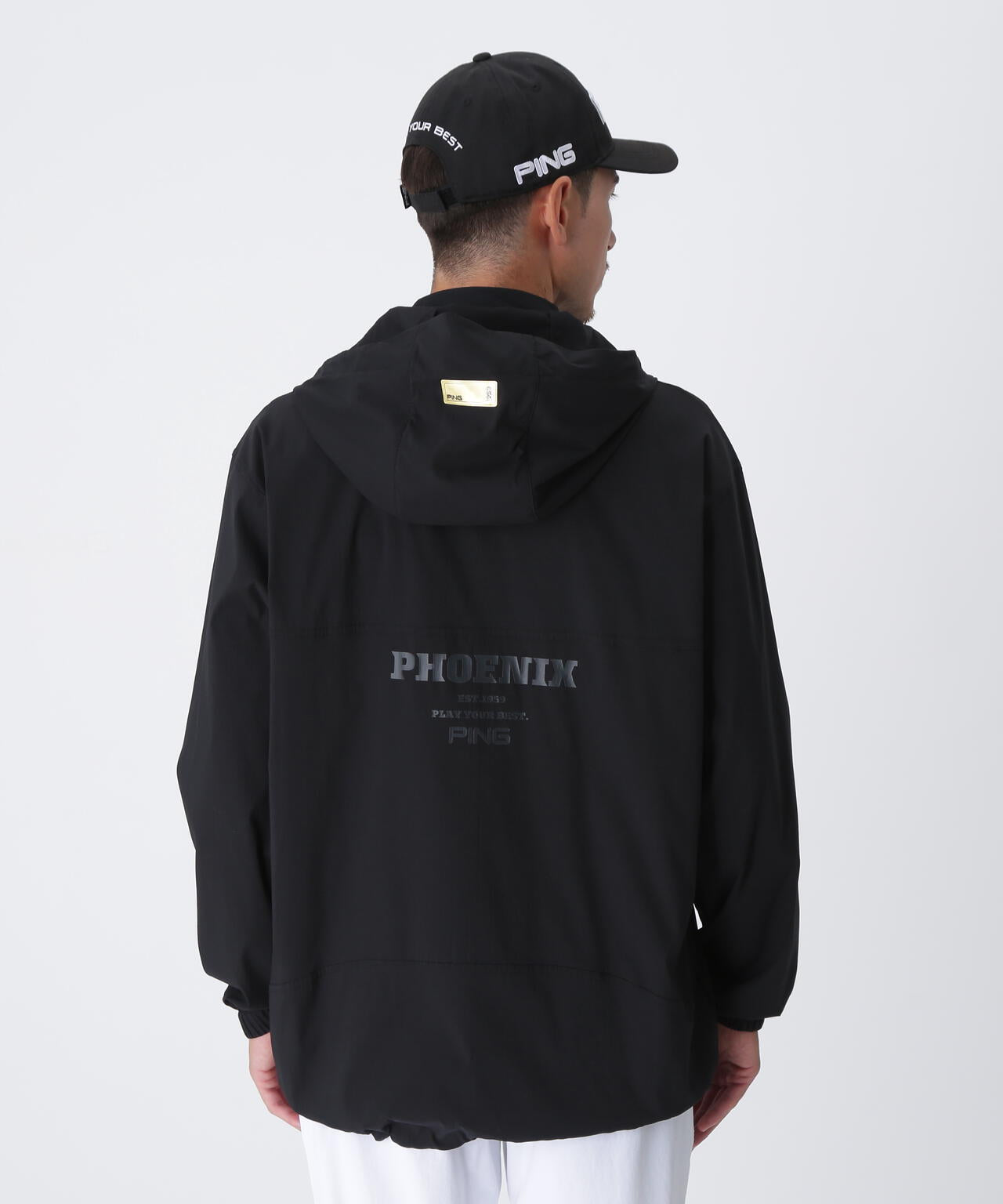 【PING APPAREL】プライムフレックスリップストップ フーディブルゾン <GOLD> (MENS)