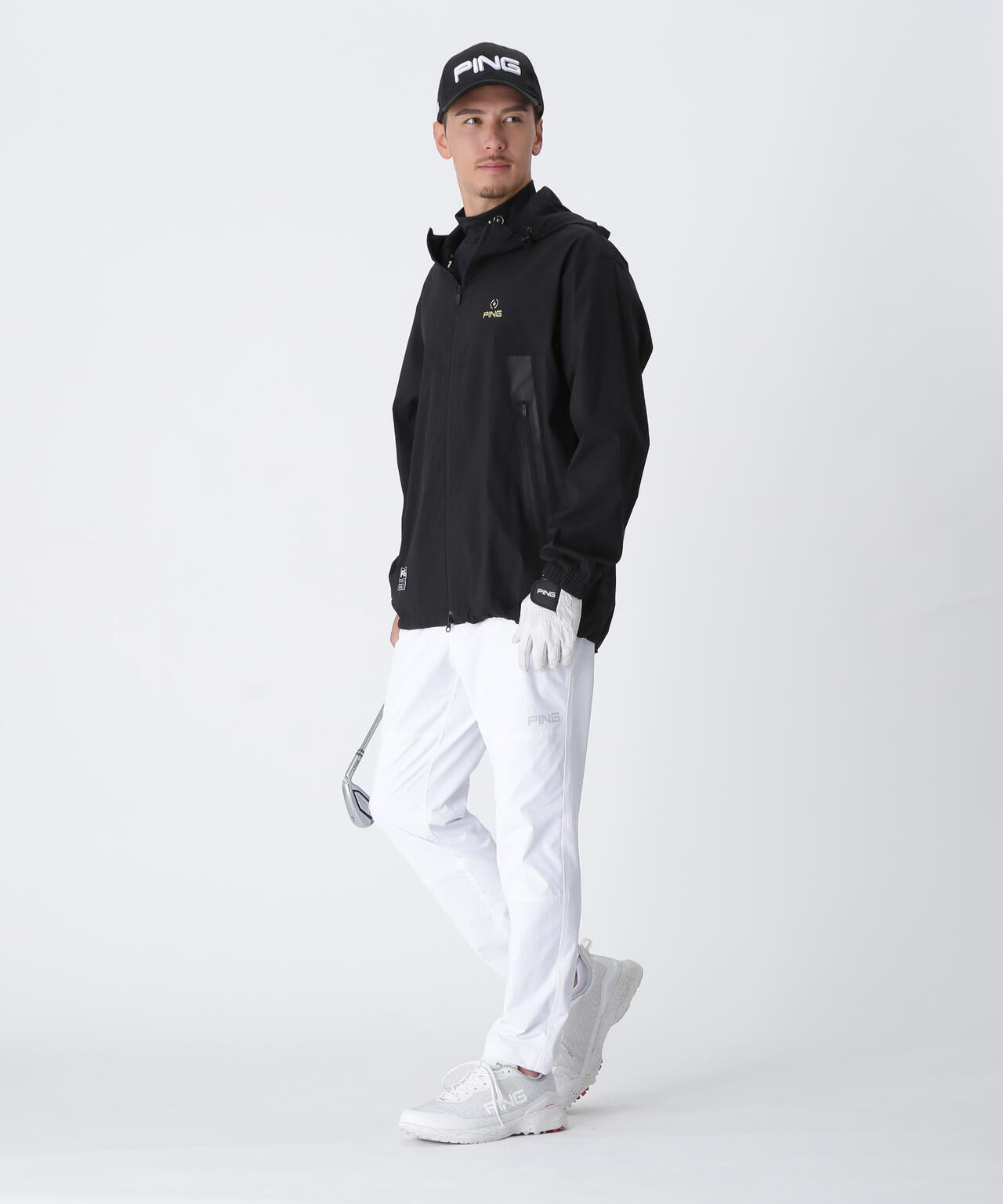 【PING APPAREL】プライムフレックスリップストップ フーディブルゾン <GOLD> (MENS)