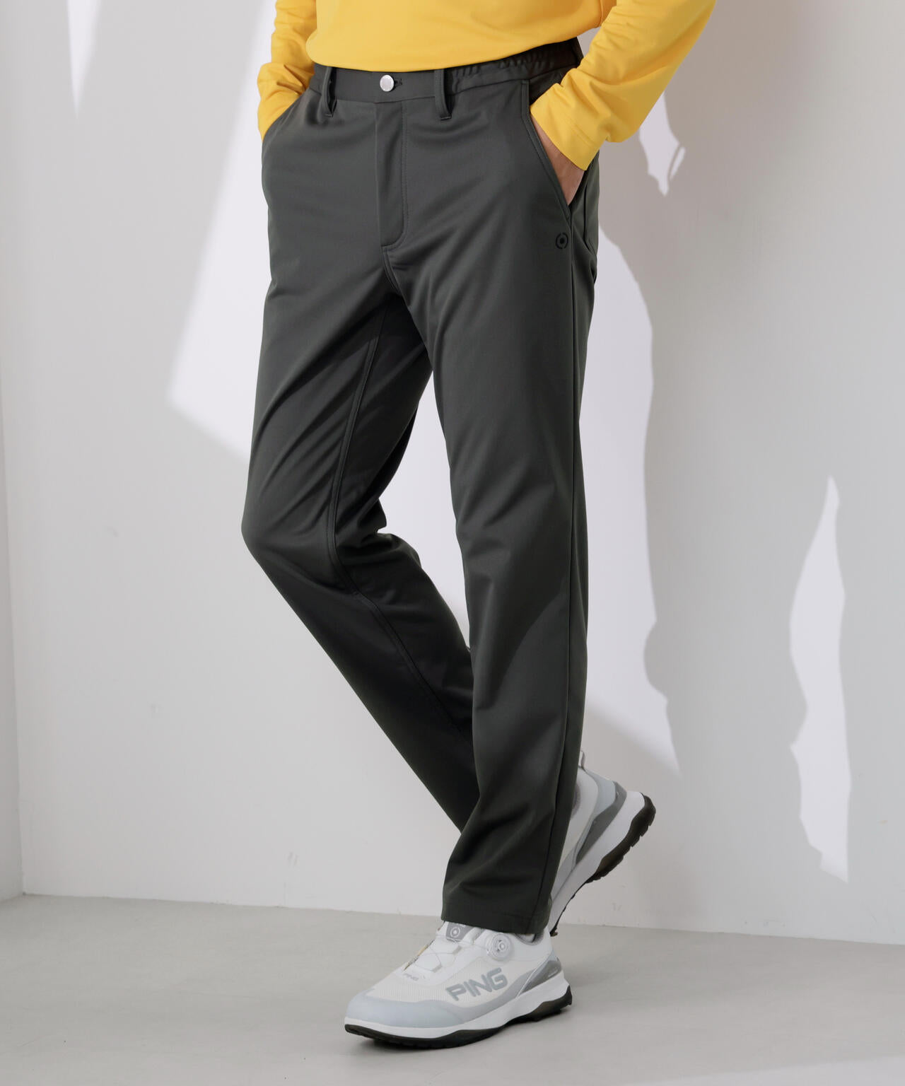 【PING APPAREL】全方向ストレッチボンディングプリントテーパードパンツ <PERFORMANCE> (MENS)
