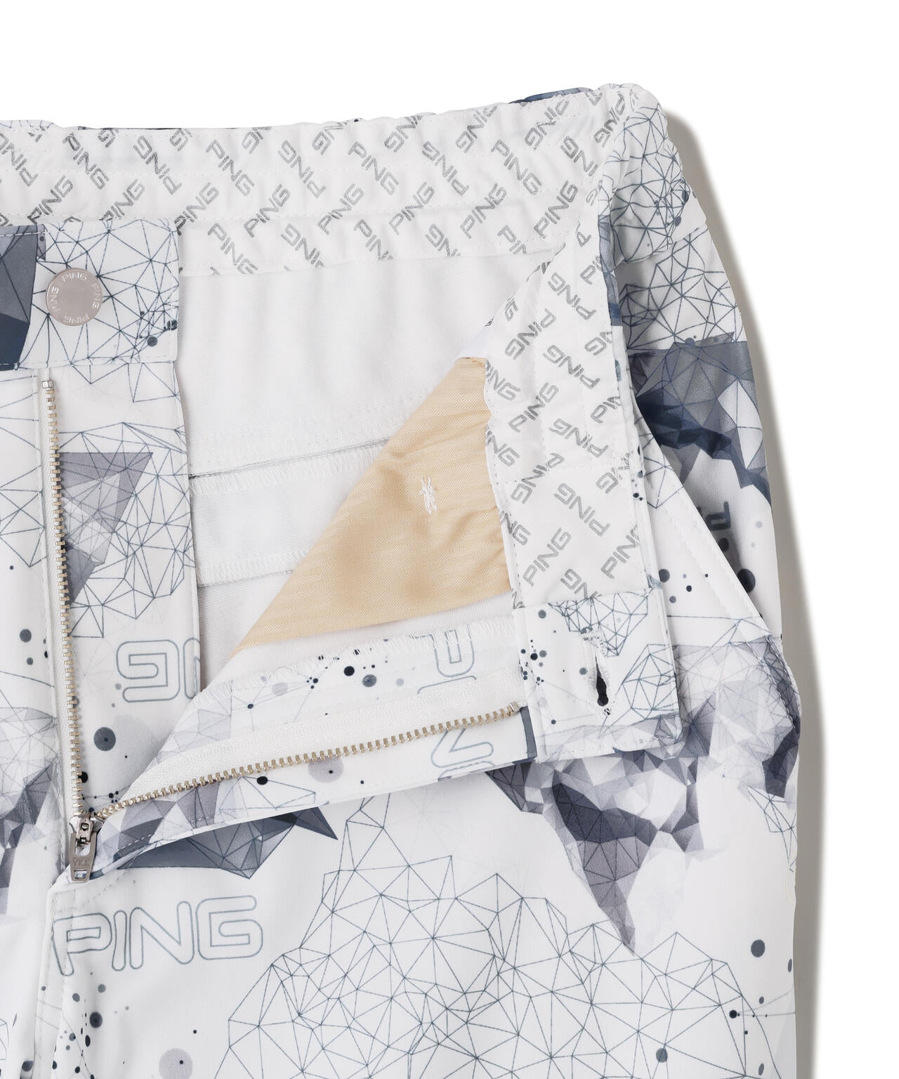 【PING APPAREL】全方向ストレッチボンディングプリントテーパードパンツ <PERFORMANCE> (MENS)