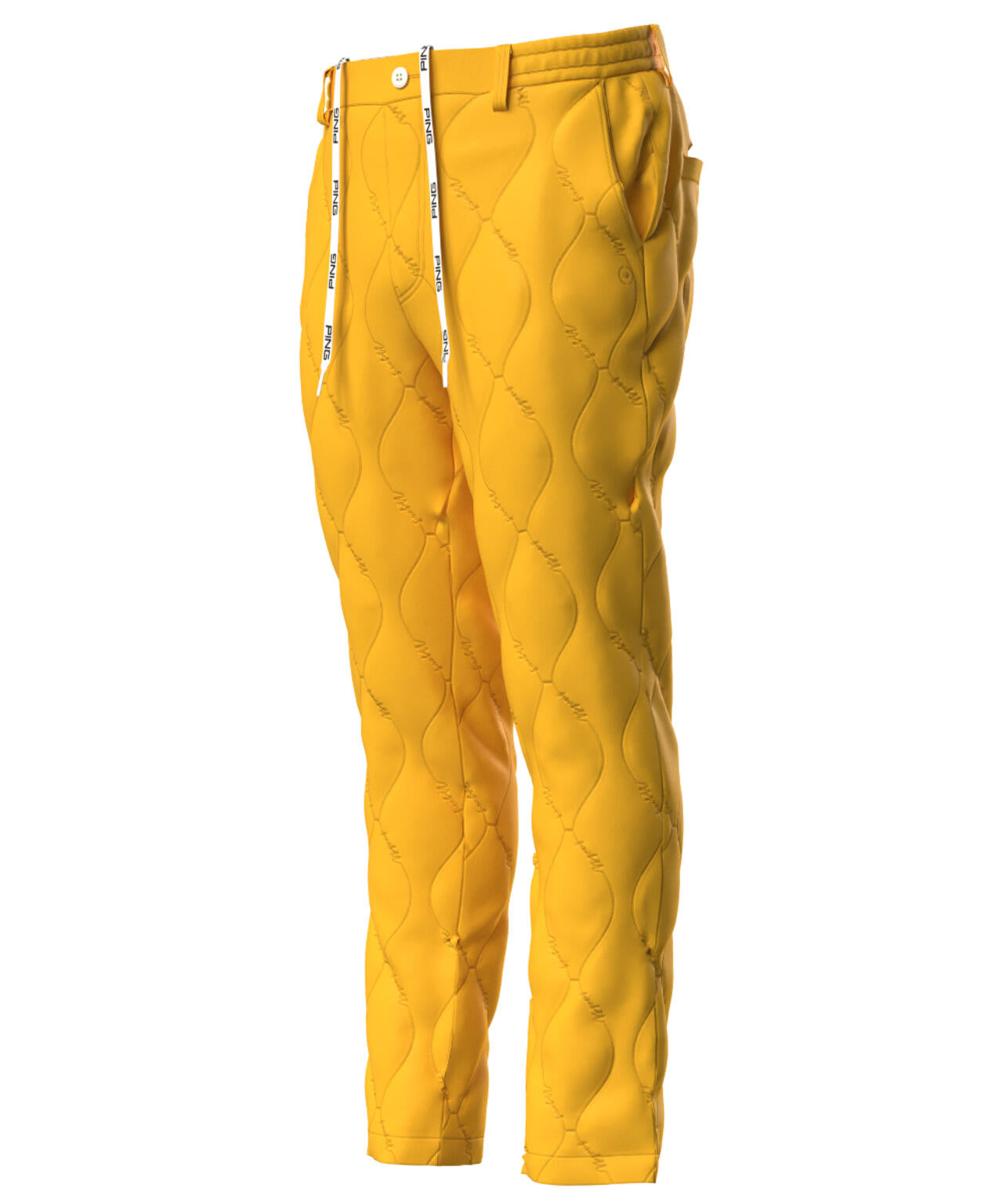 【PING APPAREL】全方向ストレッチキルティングタフタテーパードパンツ <NATIVE> (MENS)