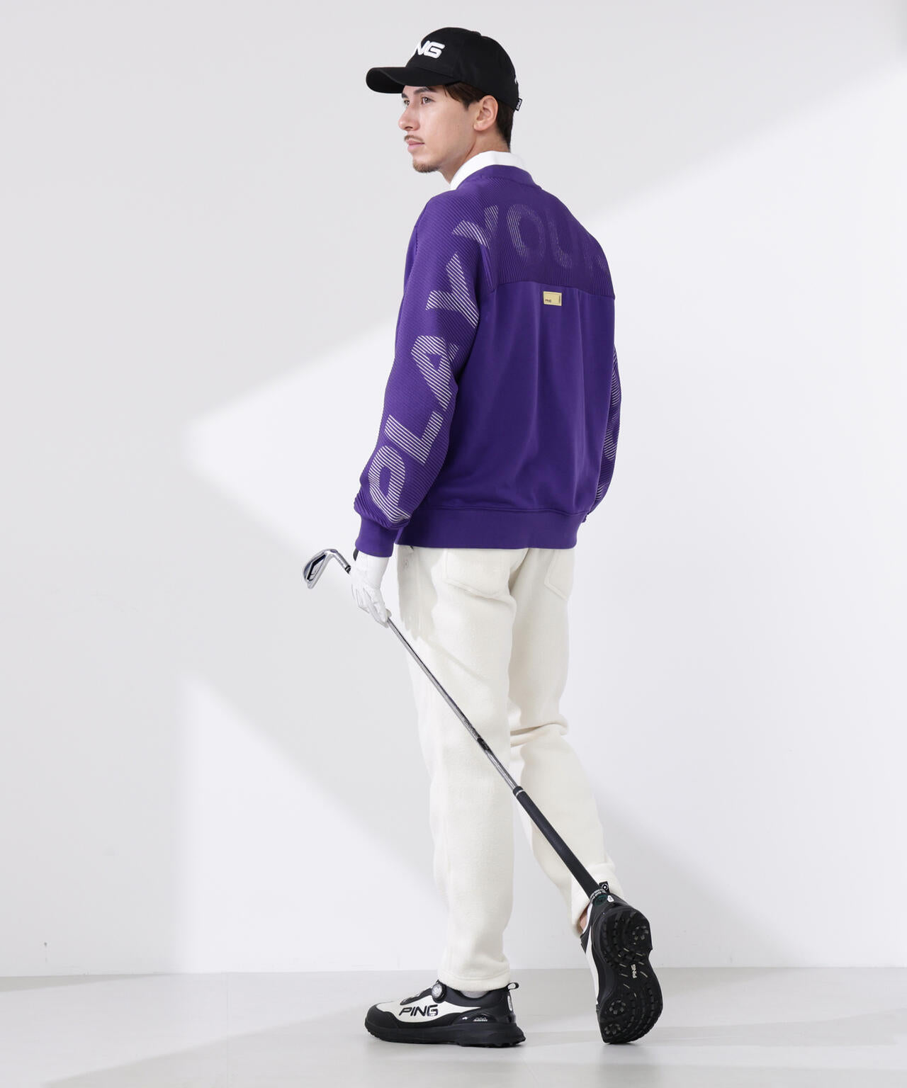 【PING APPAREL】テックウォームリサイクルフリーステーパードパンツ <GOLD> (MENS)