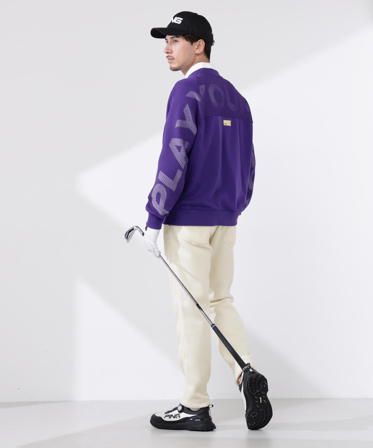 【PING APPAREL】テックウォームリサイクルフリーステーパードパンツ <GOLD> (MENS)