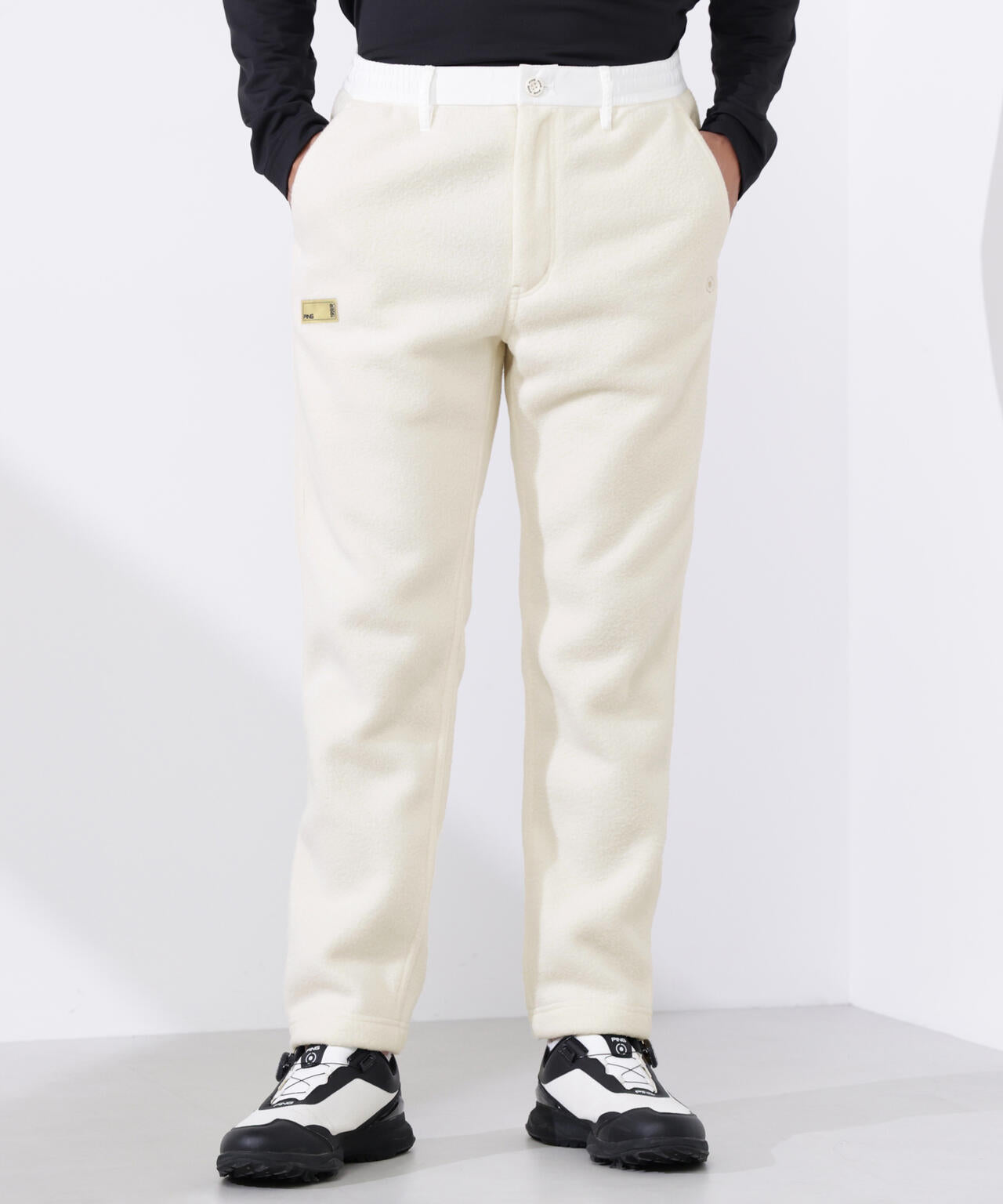 【PING APPAREL】テックウォームリサイクルフリーステーパードパンツ <GOLD> (MENS)