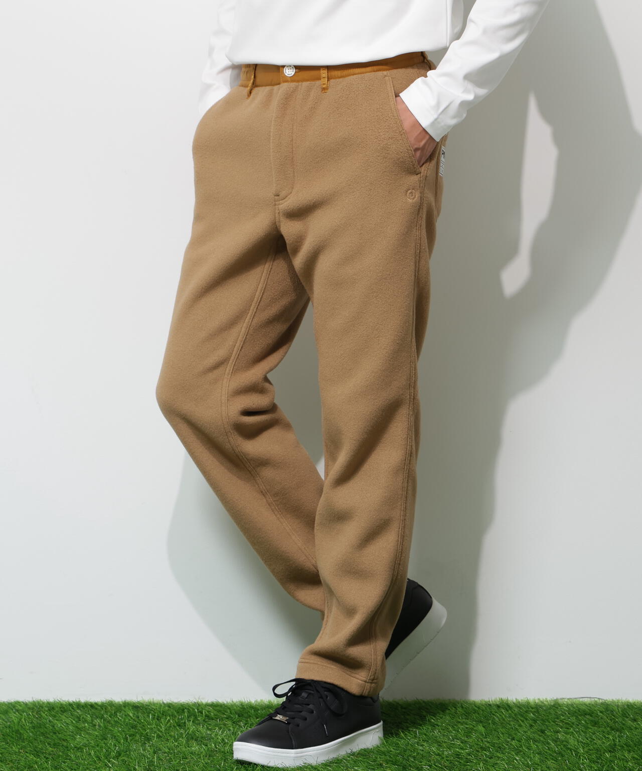 【PING APPAREL】テックウォームリサイクルフリーステーパードパンツ <GOLD> (MENS)