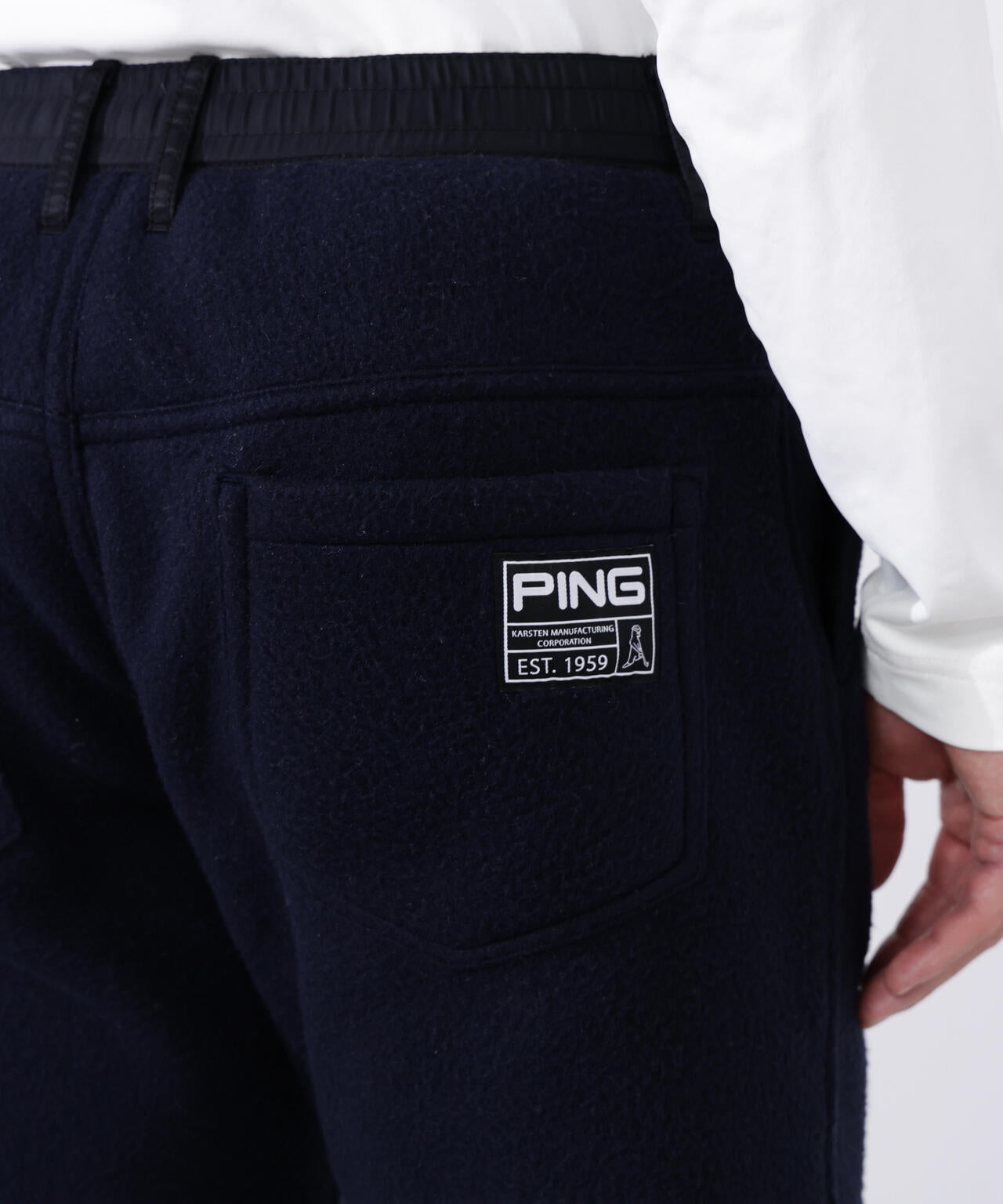 【PING APPAREL】テックウォームリサイクルフリーステーパードパンツ <GOLD> (MENS)