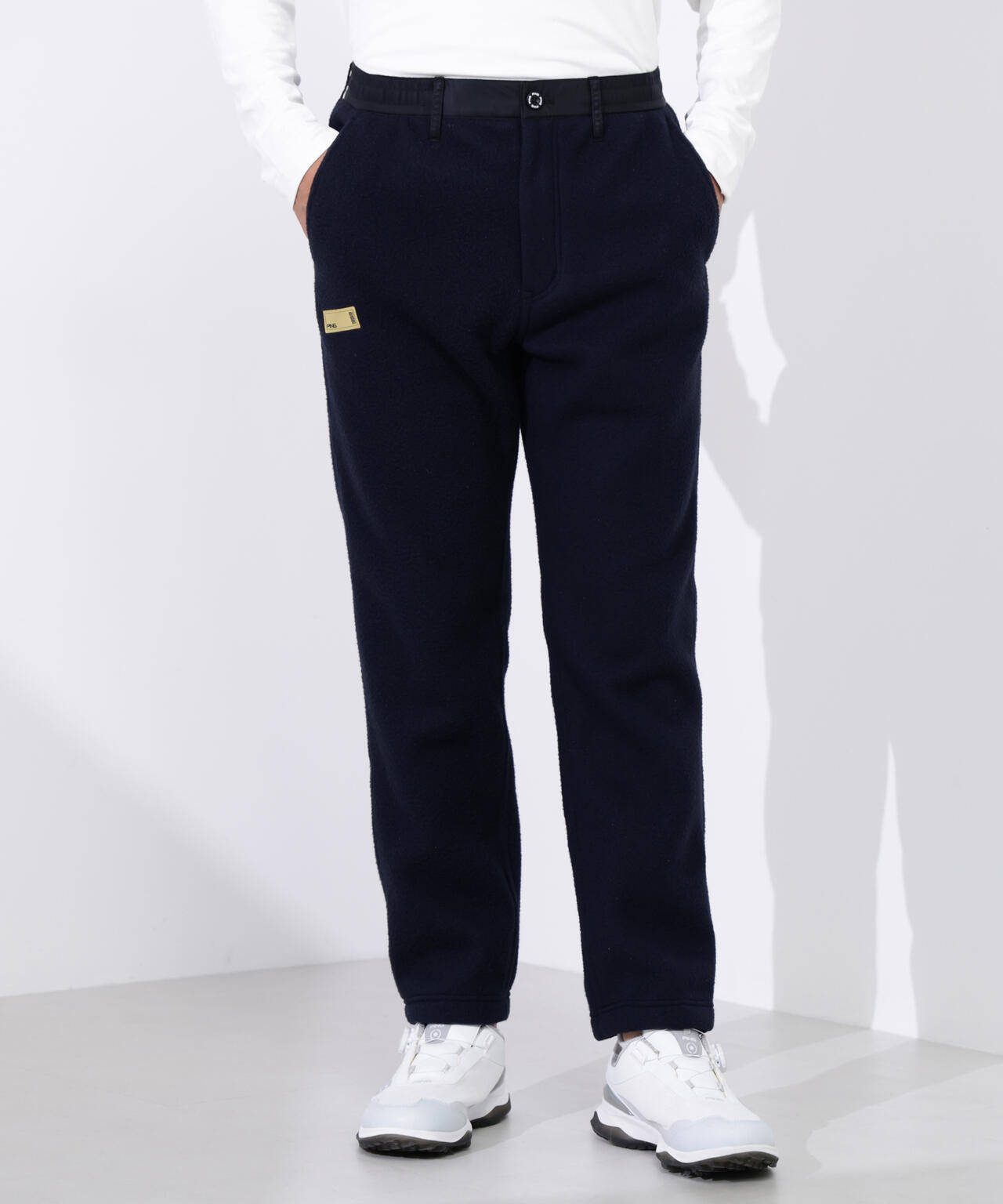 【PING APPAREL】テックウォームリサイクルフリーステーパードパンツ <GOLD> (MENS)