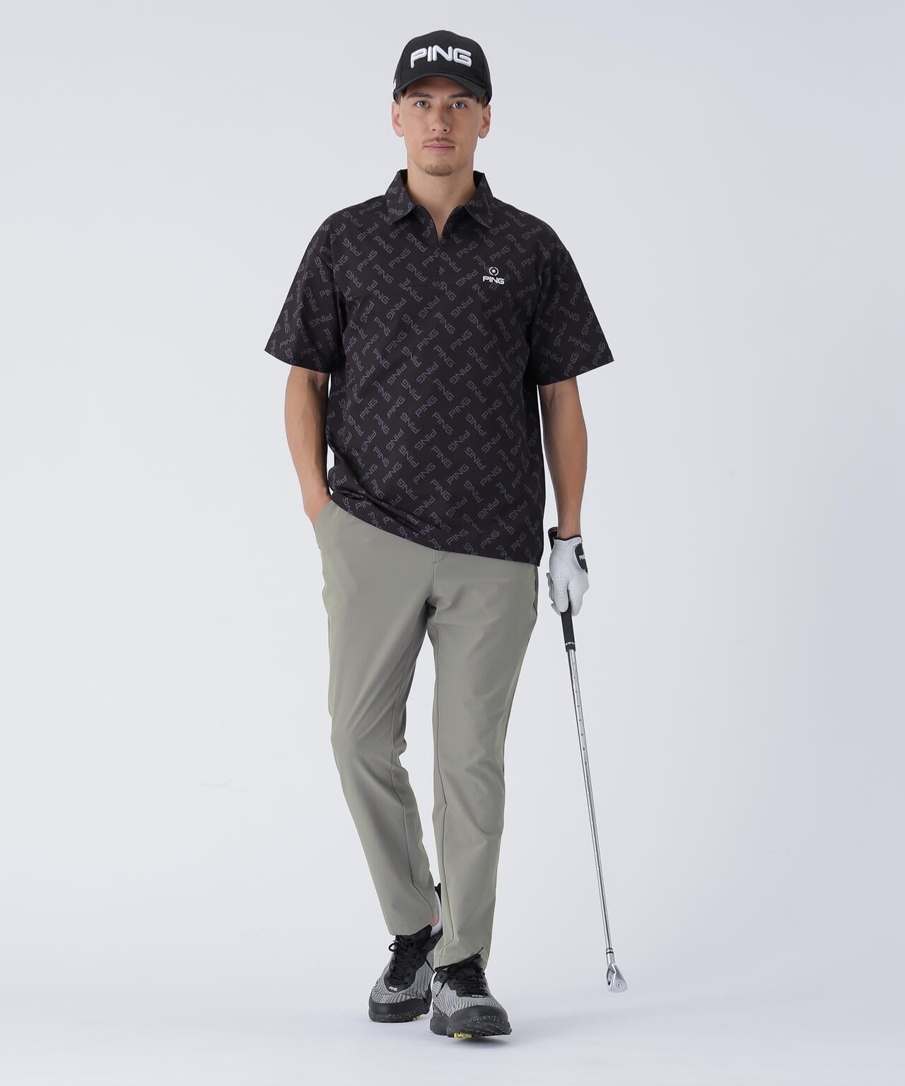 【PING APPAREL】全方向ストレッチ二重織 サライテックテーパードパンツ <EARLY AUTUMN> (MENS)