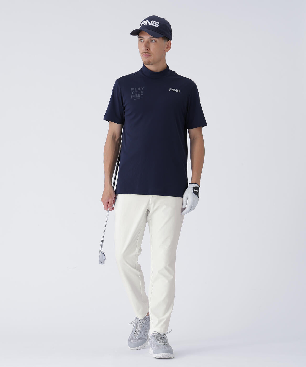 【PING APPAREL】全方向ストレッチ二重織 サライテックテーパードパンツ <EARLY AUTUMN> (MENS)