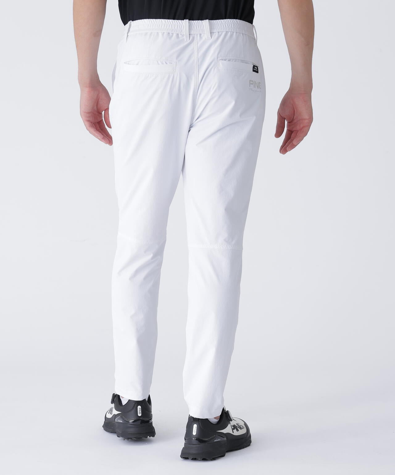 【PING APPAREL】ダブルフェイスヒザ切替テーパードパンツ <PERFORMANCE> (MENS)