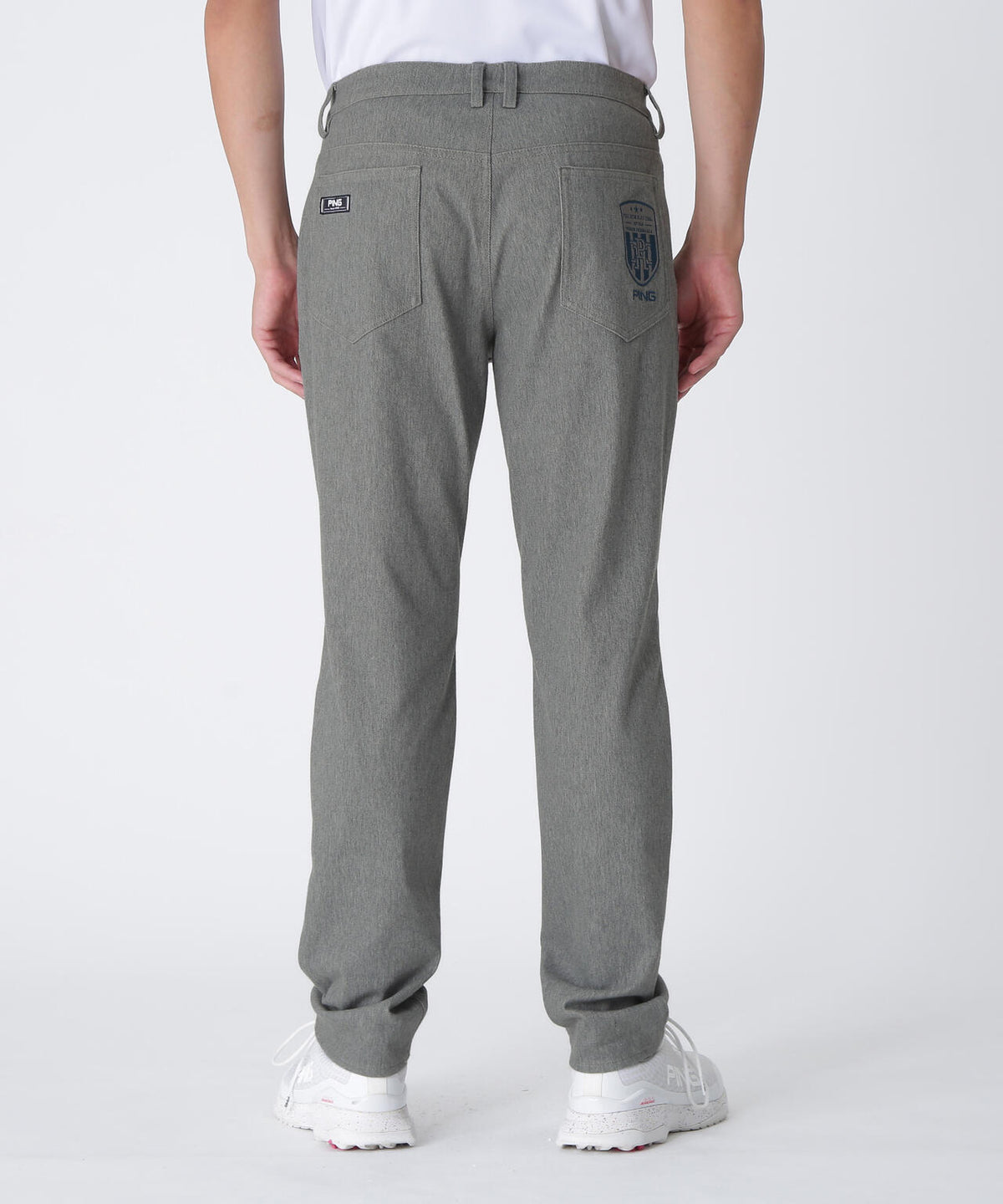 【PING APPAREL】全方向ストレッチTCツイル5ポケットストレートパンツ <NATIVE> (MENS)