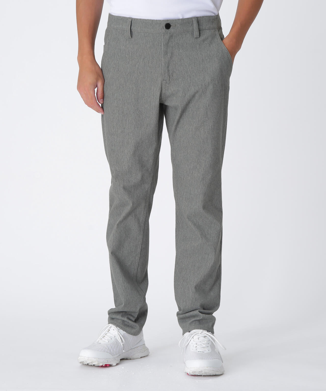 【PING APPAREL】全方向ストレッチTCツイル5ポケットストレートパンツ <NATIVE> (MENS)