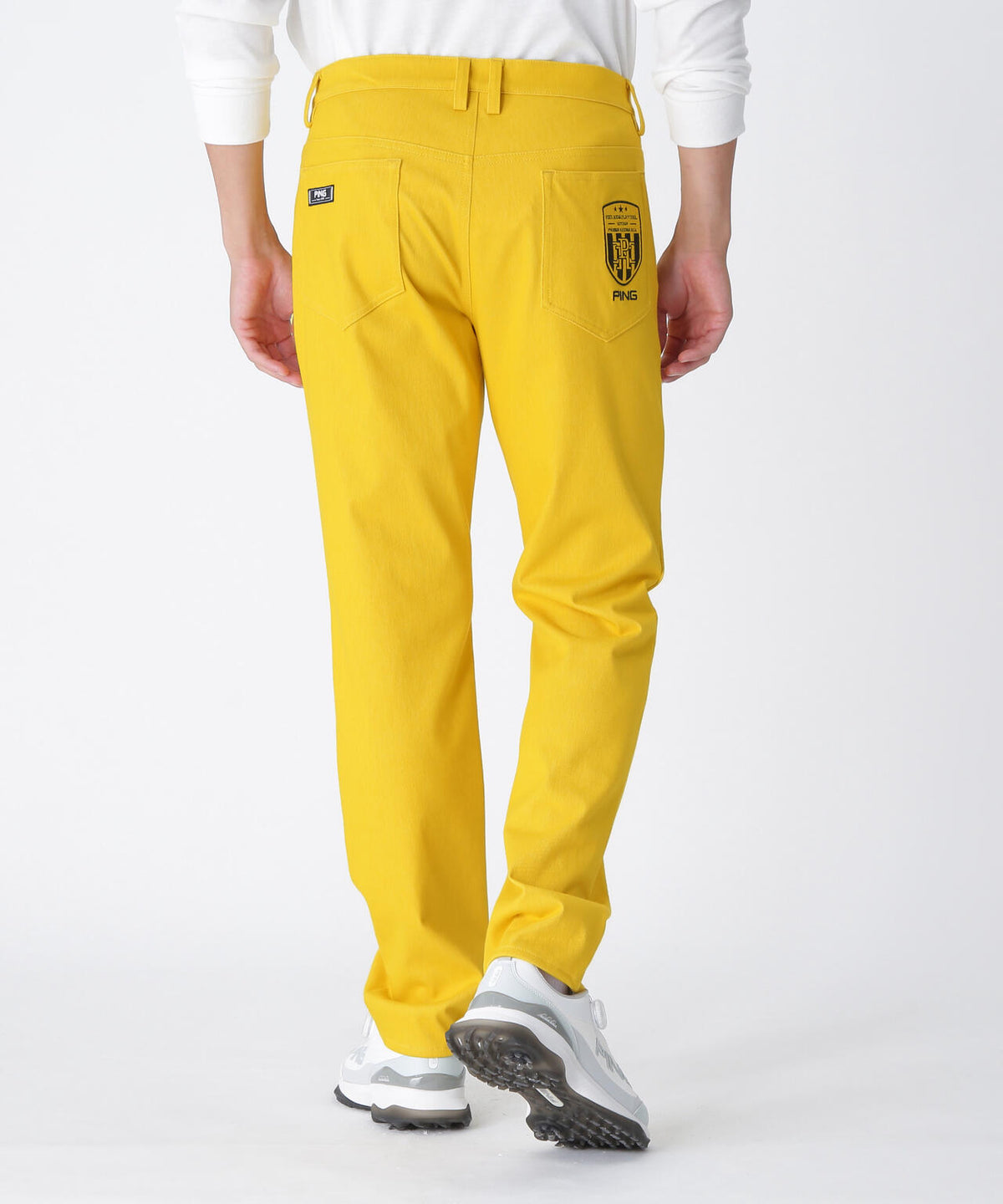 【PING APPAREL】全方向ストレッチTCツイル5ポケットストレートパンツ <NATIVE> (MENS)