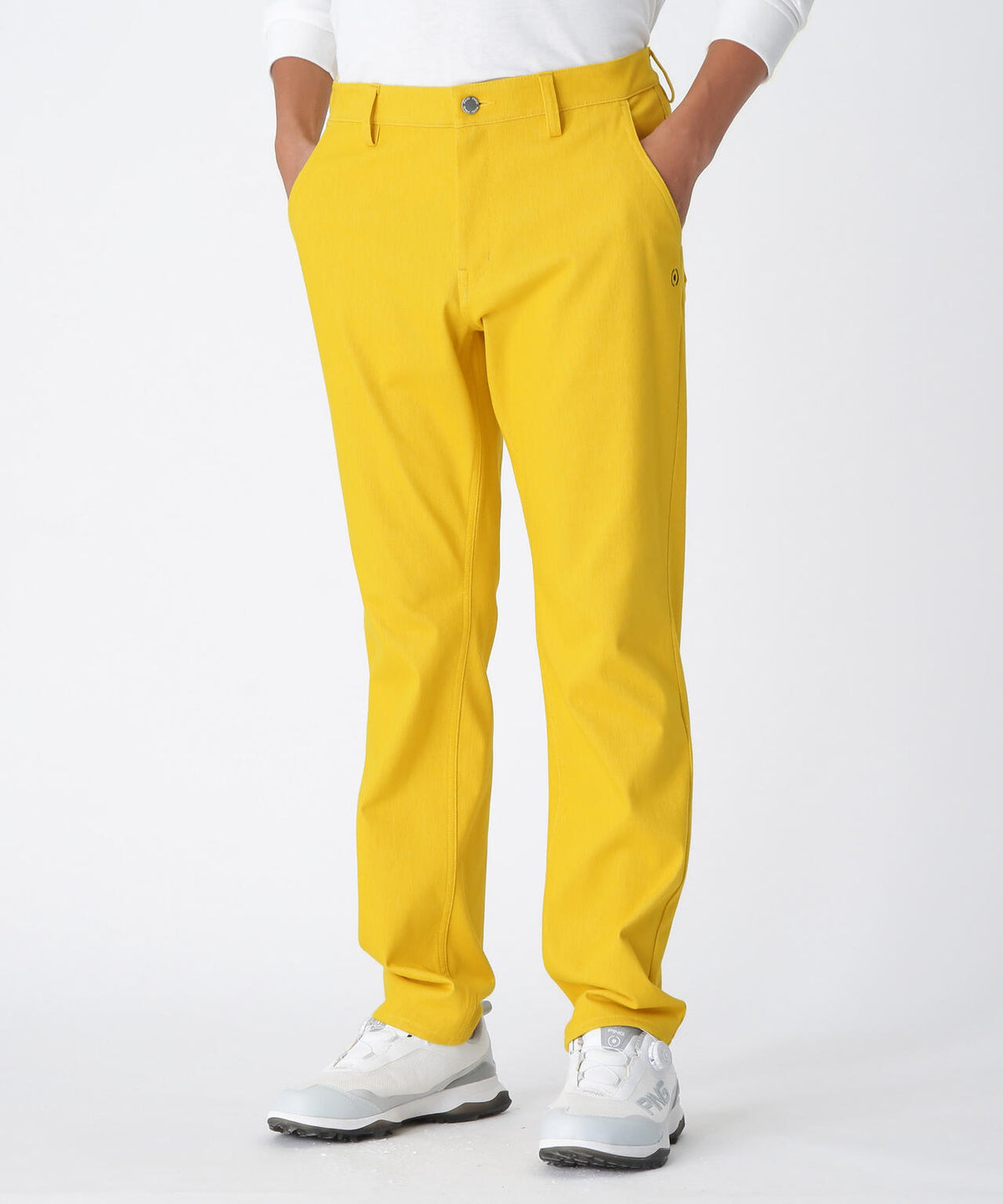 【PING APPAREL】全方向ストレッチTCツイル5ポケットストレートパンツ <NATIVE> (MENS)