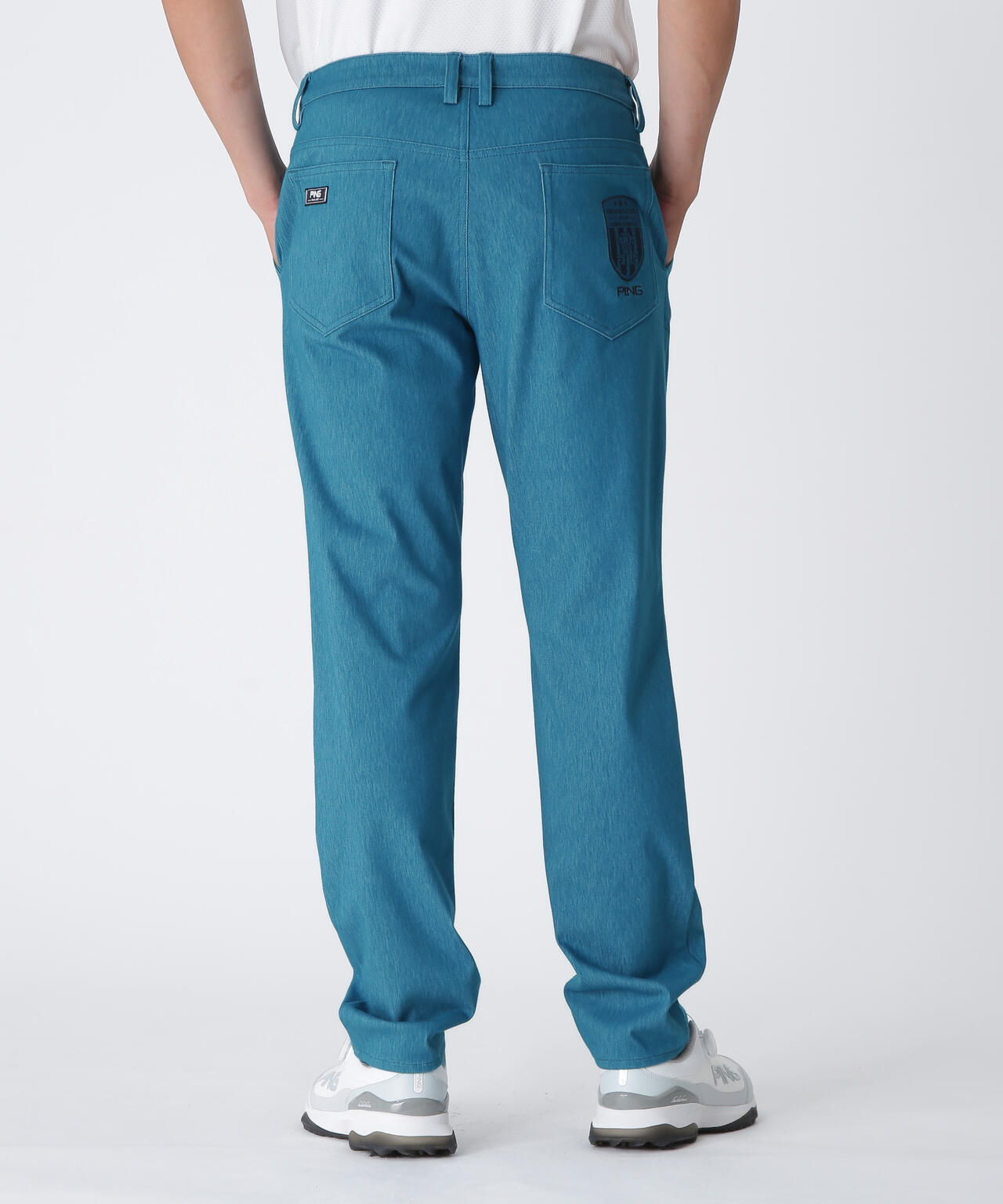 【PING APPAREL】全方向ストレッチTCツイル5ポケットストレートパンツ <NATIVE> (MENS)