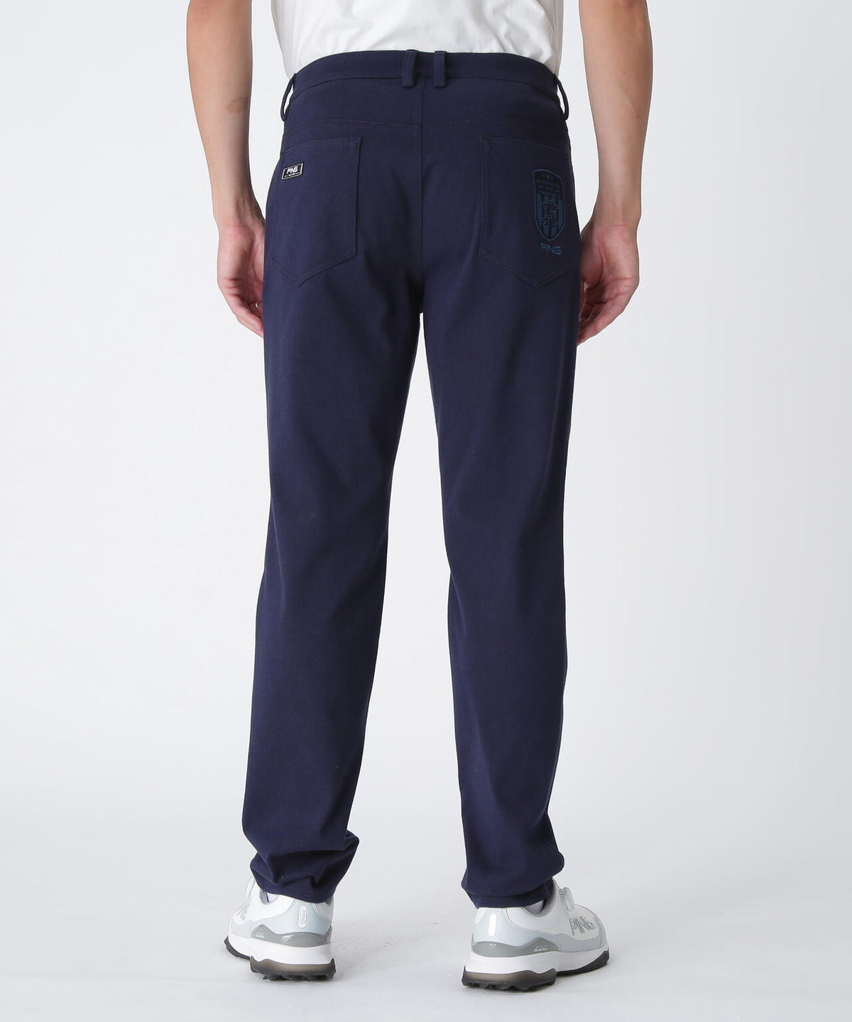 【PING APPAREL】全方向ストレッチTCツイル5ポケットストレートパンツ <NATIVE> (MENS)