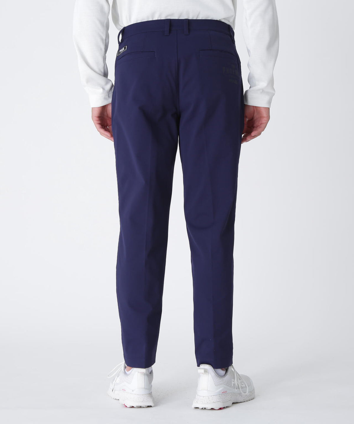 【PING APPAREL】全方向ストレッチコットンライクツイルワンタックテーパードパンツ <NATIVE> (MENS)