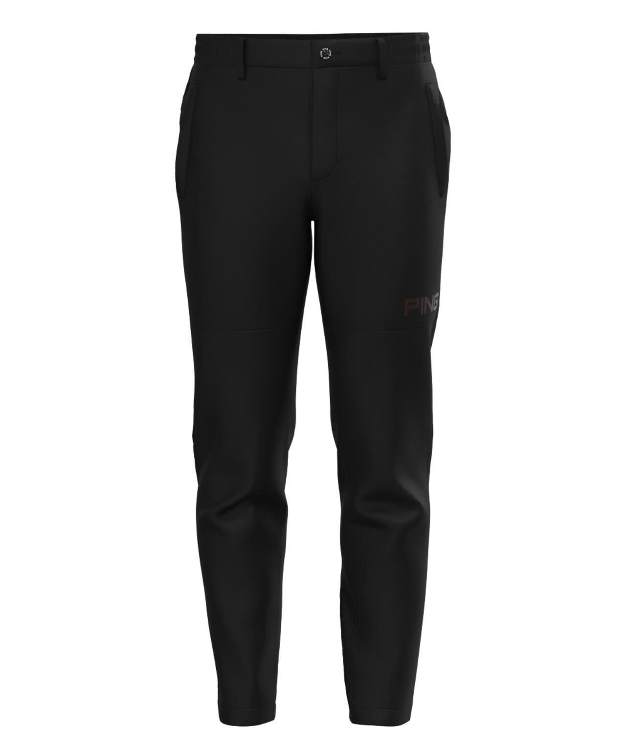 【PING APPAREL】全方向ストレッチ ダブルフェイスヒザ切替テーパードパンツ <GOLD> (MENS)