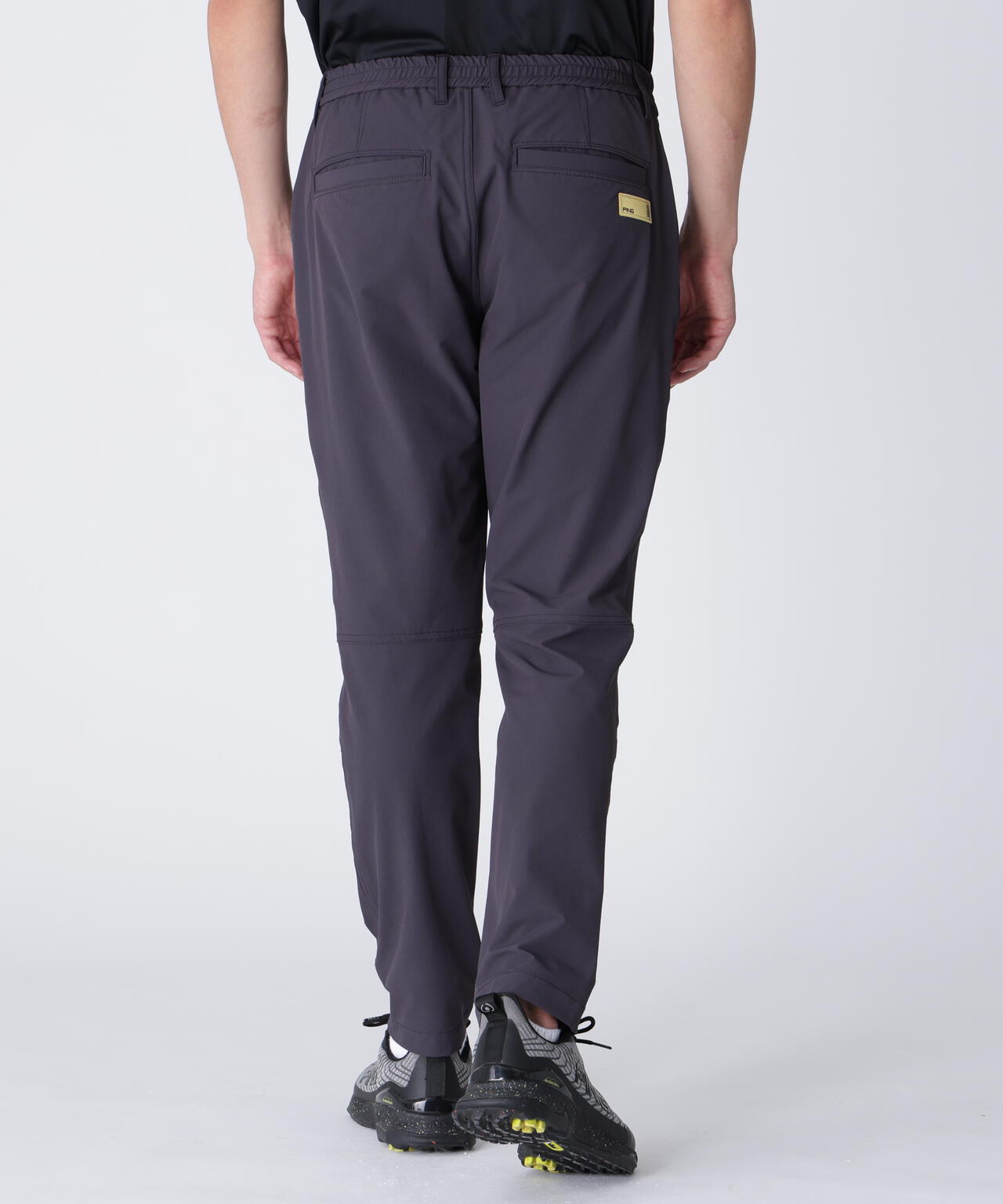 【PING APPAREL】全方向ストレッチ ダブルフェイスヒザ切替テーパードパンツ <GOLD> (MENS)