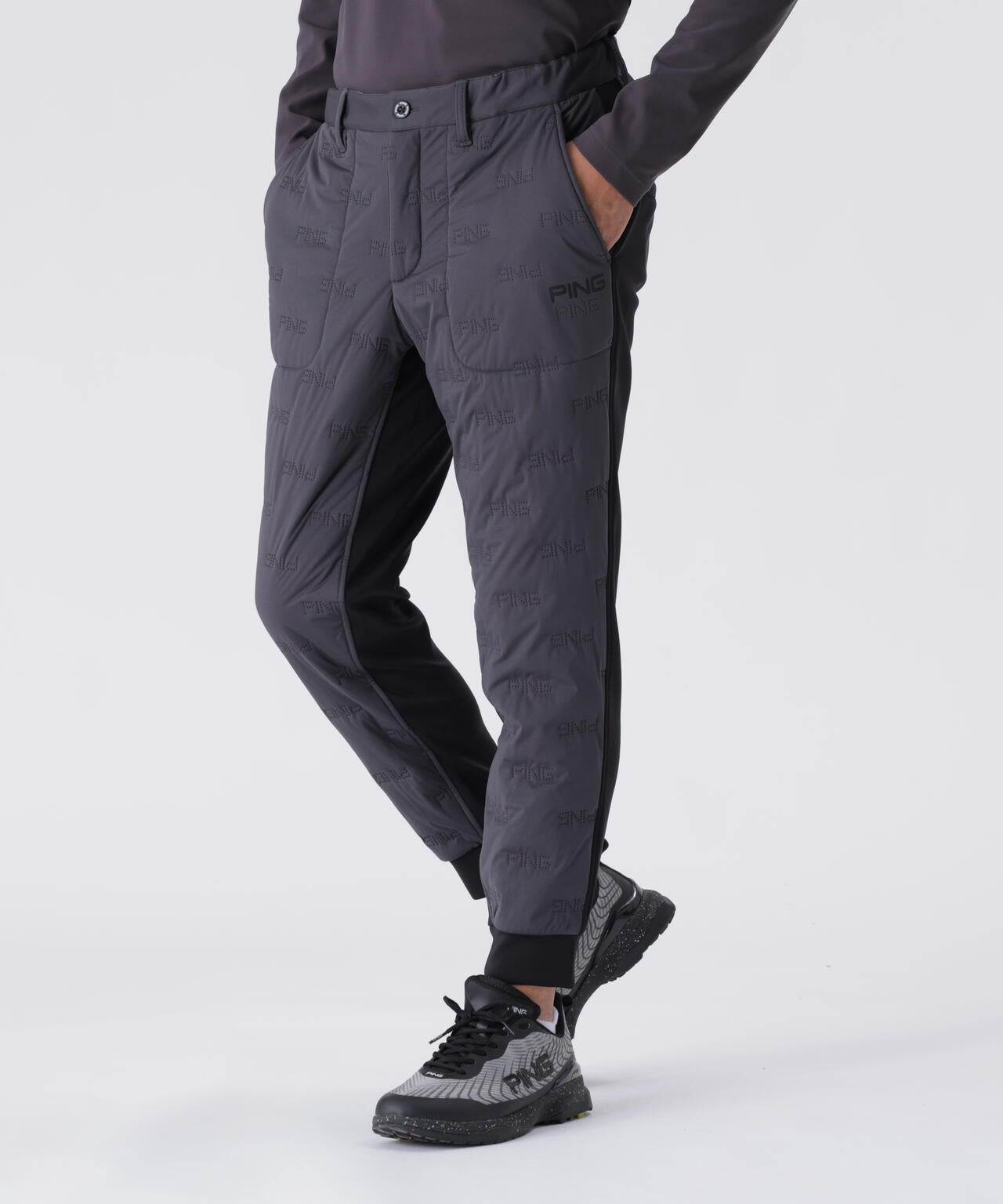【PING APPAREL】ピンソニックキルト/ダンボール ハイブリットジョガーパンツ <PERFORMANCE> (MENS)