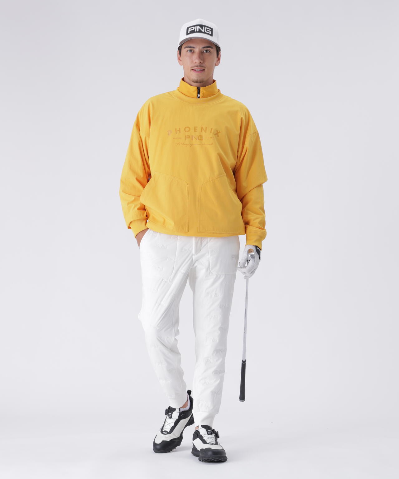 【PING APPAREL】ピンソニックキルト/ダンボール ハイブリットジョガーパンツ <PERFORMANCE> (MENS)