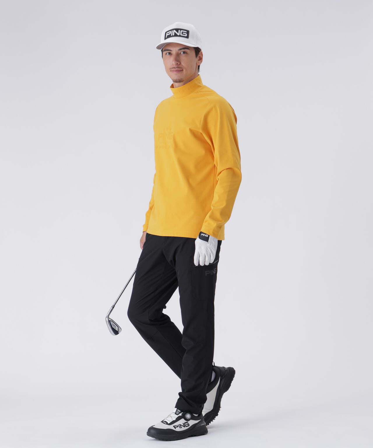 【PING APPAREL】全方向ストレッチ サイドポケットテーパードパンツ <PERFORMANCE> (MENS)