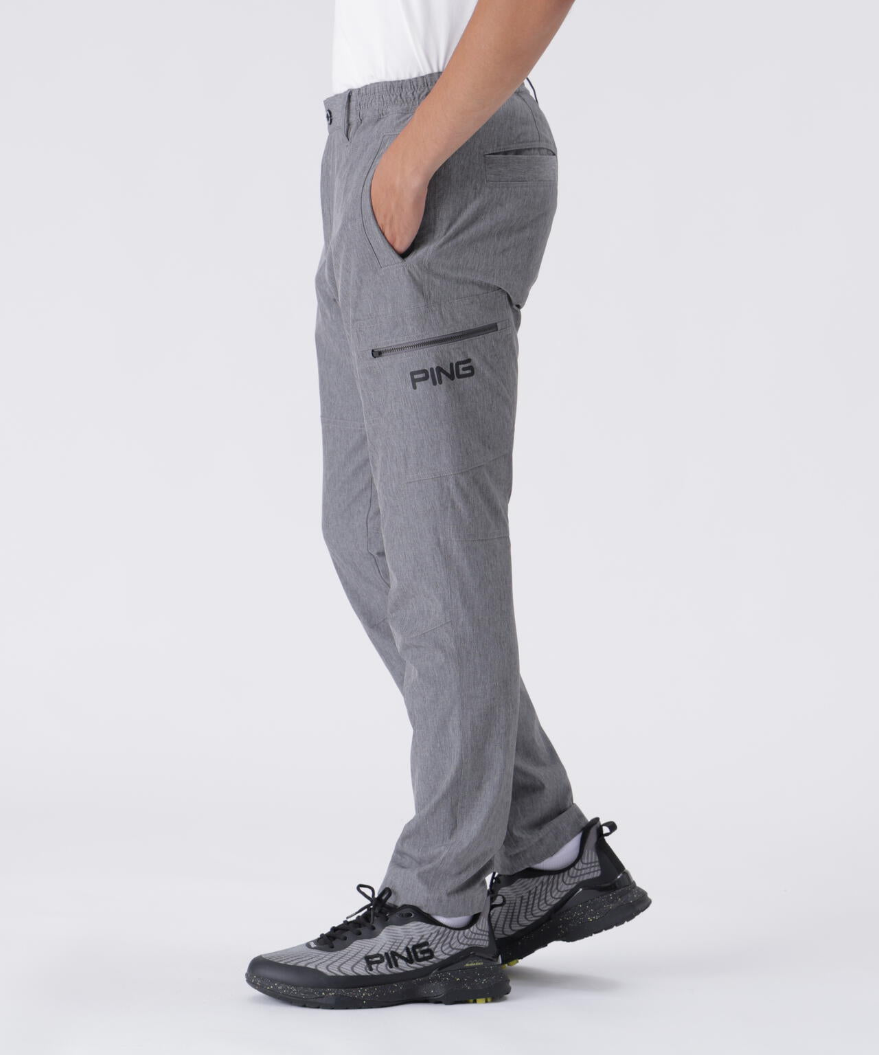 【PING APPAREL】全方向ストレッチ サイドポケットテーパードパンツ <PERFORMANCE> (MENS)