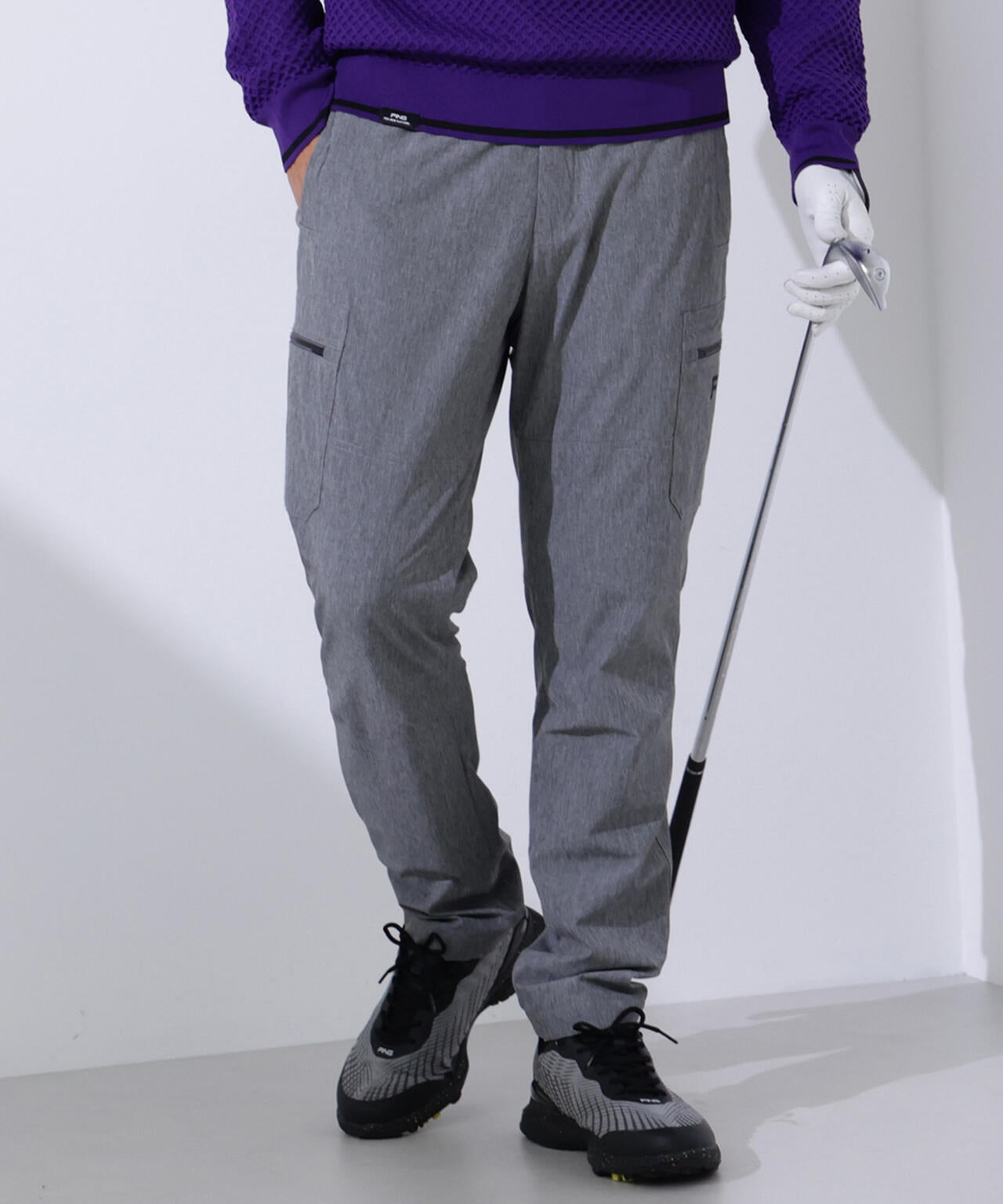 【PING APPAREL】全方向ストレッチ サイドポケットテーパードパンツ <PERFORMANCE> (MENS)