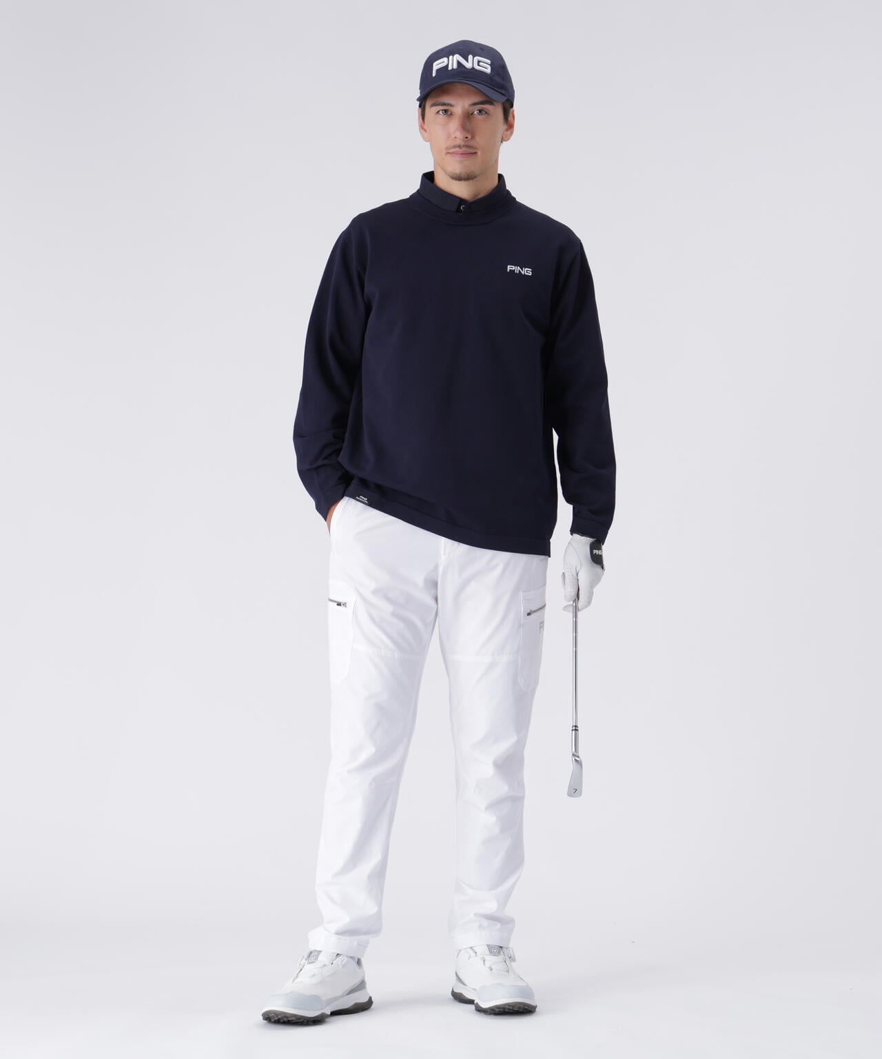 【PING APPAREL】全方向ストレッチ サイドポケットテーパードパンツ <PERFORMANCE> (MENS)