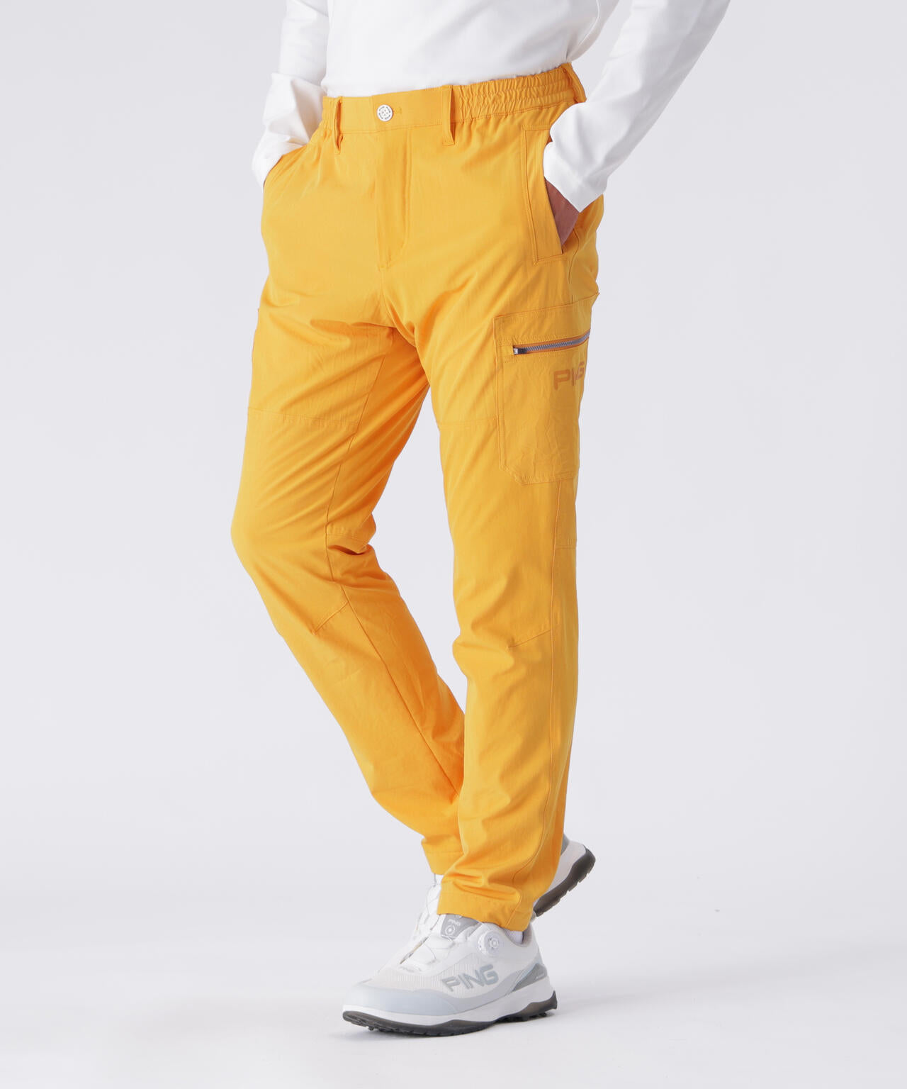 【PING APPAREL】全方向ストレッチ サイドポケットテーパードパンツ <PERFORMANCE> (MENS)