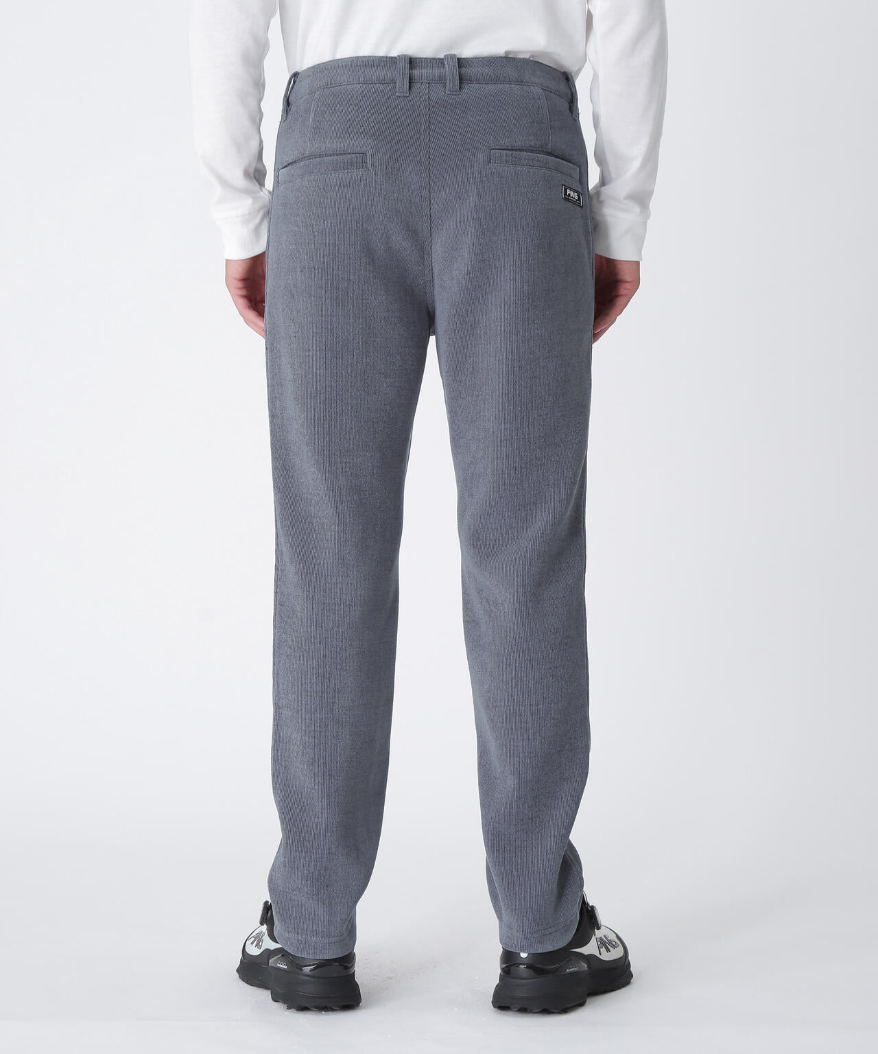 【PING APPAREL】全方向ストレッチ ニットコーデュロイテーパードパンツ <NATIVE> (MENS)
