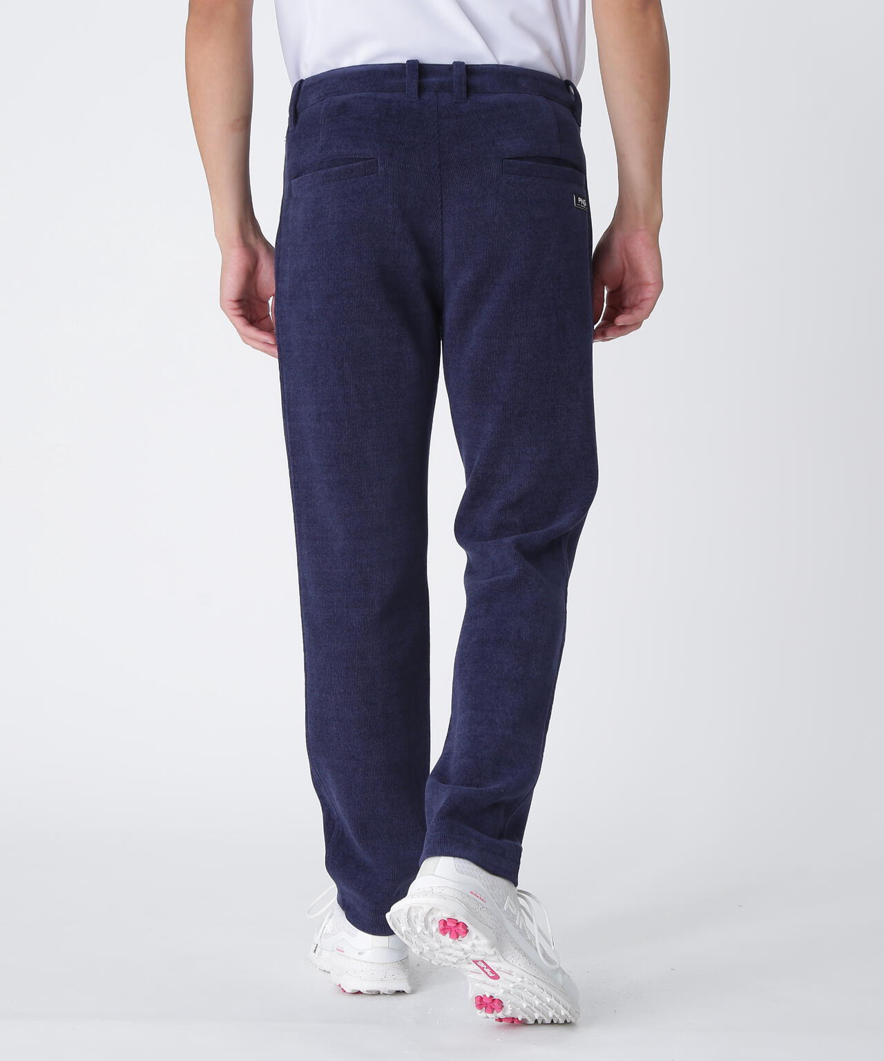 【PING APPAREL】全方向ストレッチ ニットコーデュロイテーパードパンツ <NATIVE> (MENS)