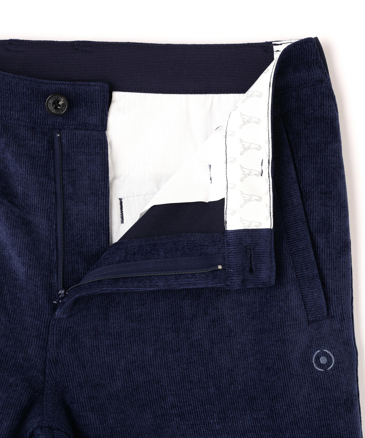 【PING APPAREL】全方向ストレッチ ニットコーデュロイテーパードパンツ <NATIVE> (MENS)