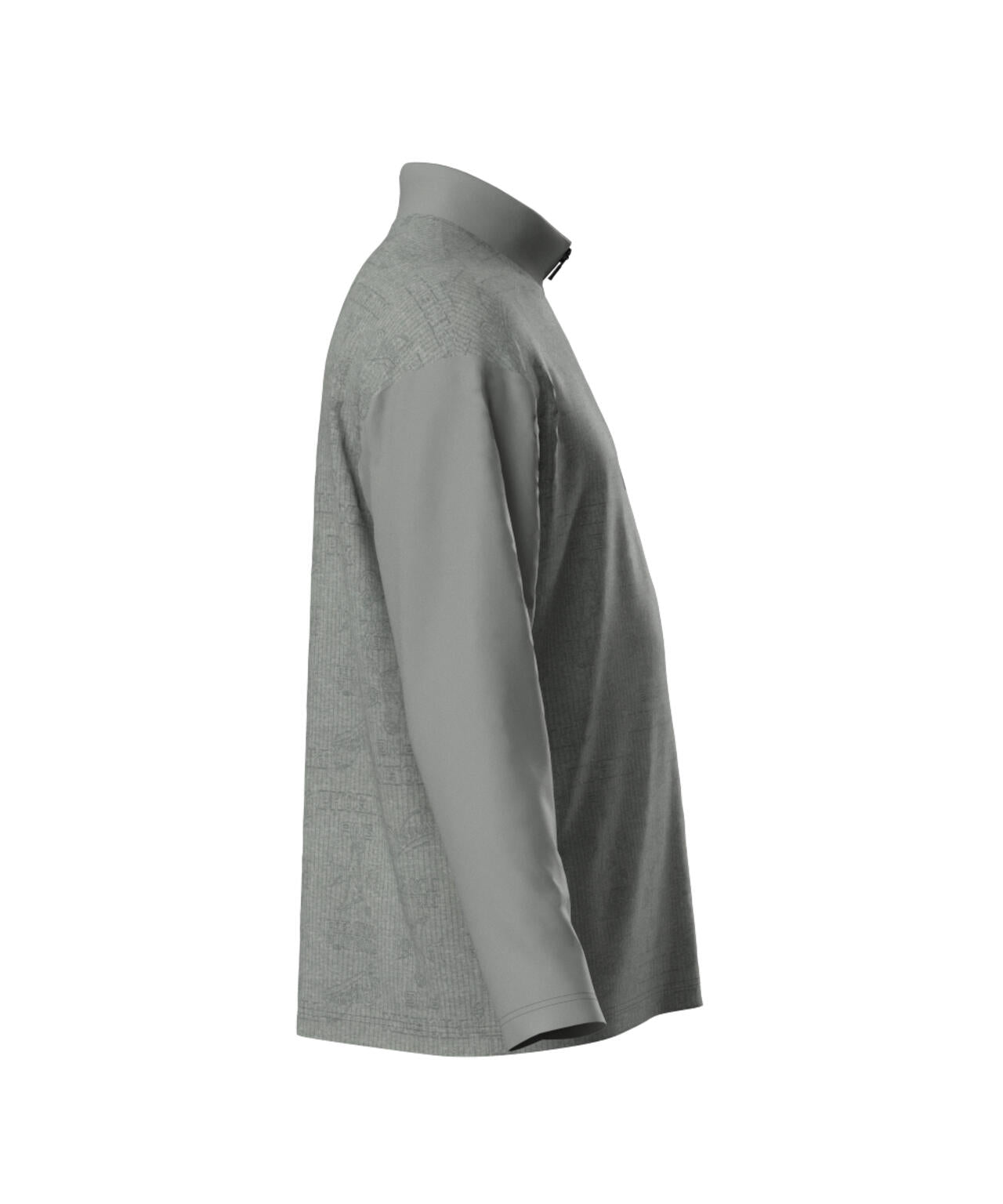 【PING APPAREL】PINGキルトジャガード/全方向ストレッチダンボールニットハーフジップカットソー<NATIVE> (MENS)