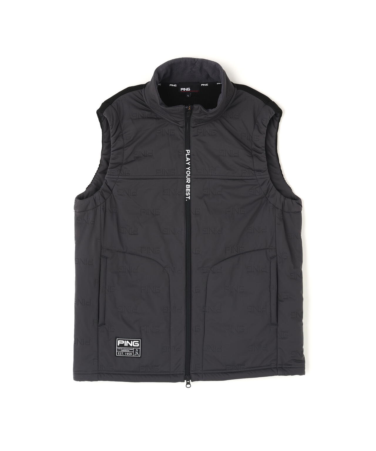 【PING APPAREL】ピンソニックハイブリットベスト <GOLD> (MENS)